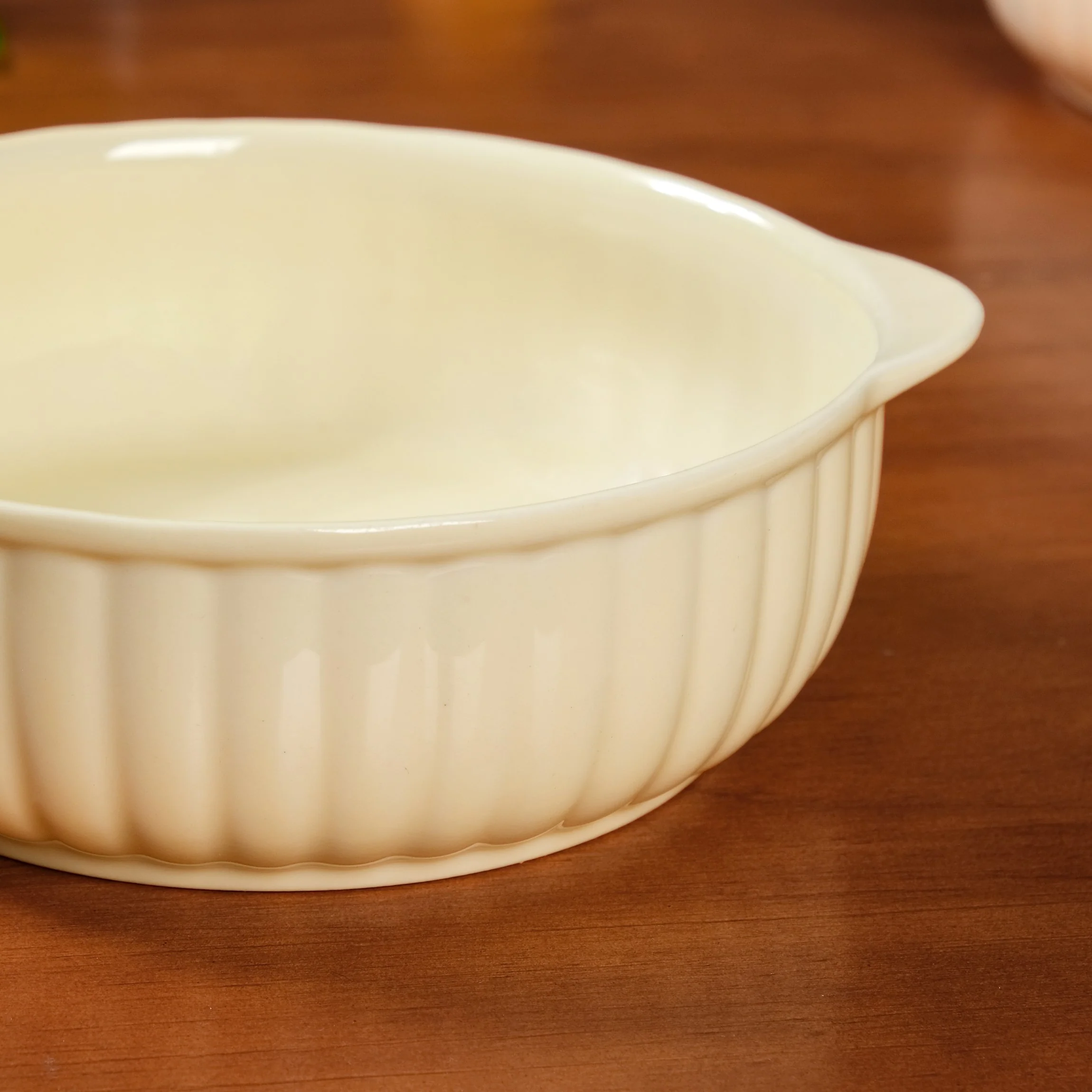 Set Of 2 Glossy Ceramic Bowls For Serving 800ml - Image 7