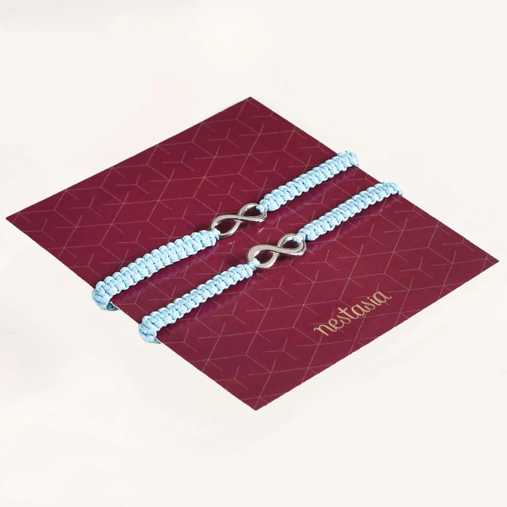 Set Of 2 Infinity Charm Bracelet - Image 4