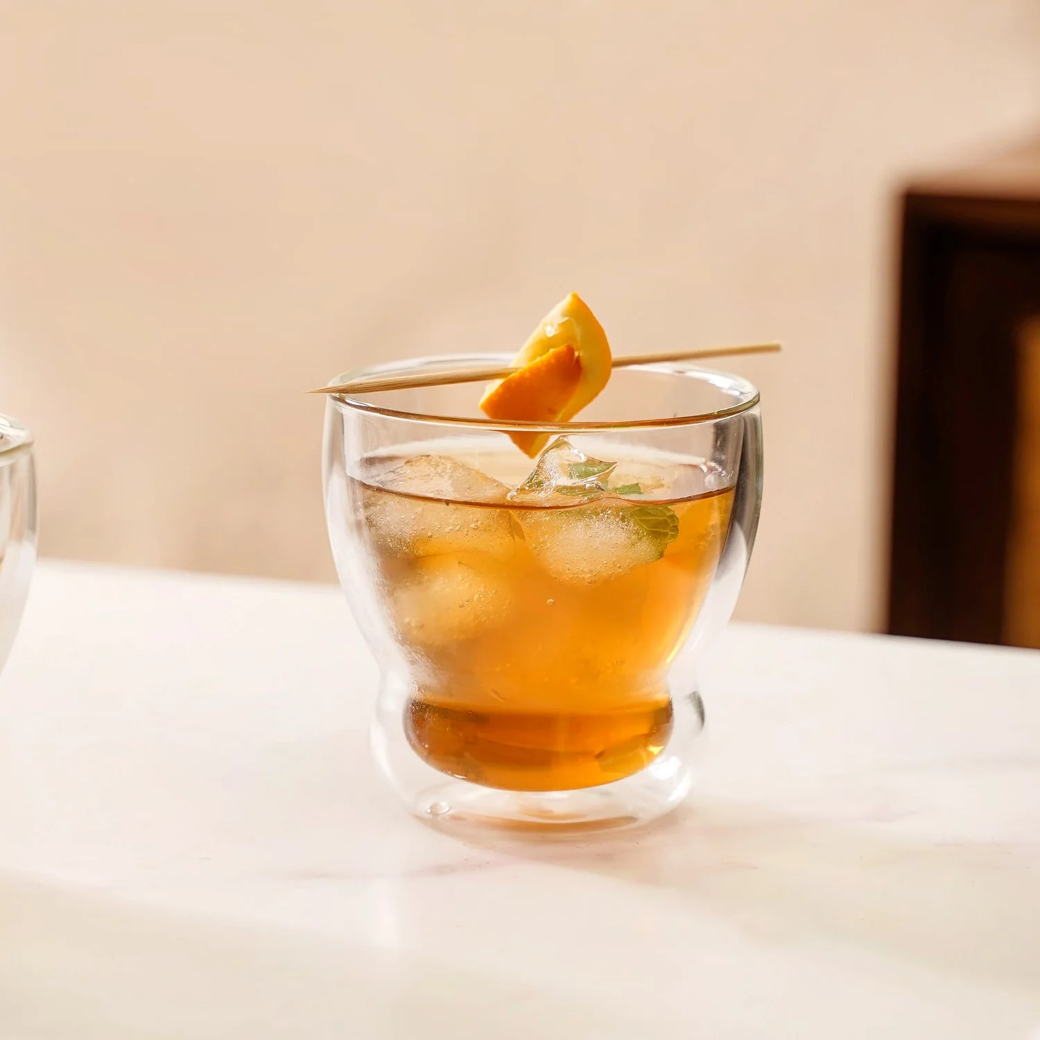 Set Of 2 Minimalist Chic Juice Glasses 325ml - Image 7