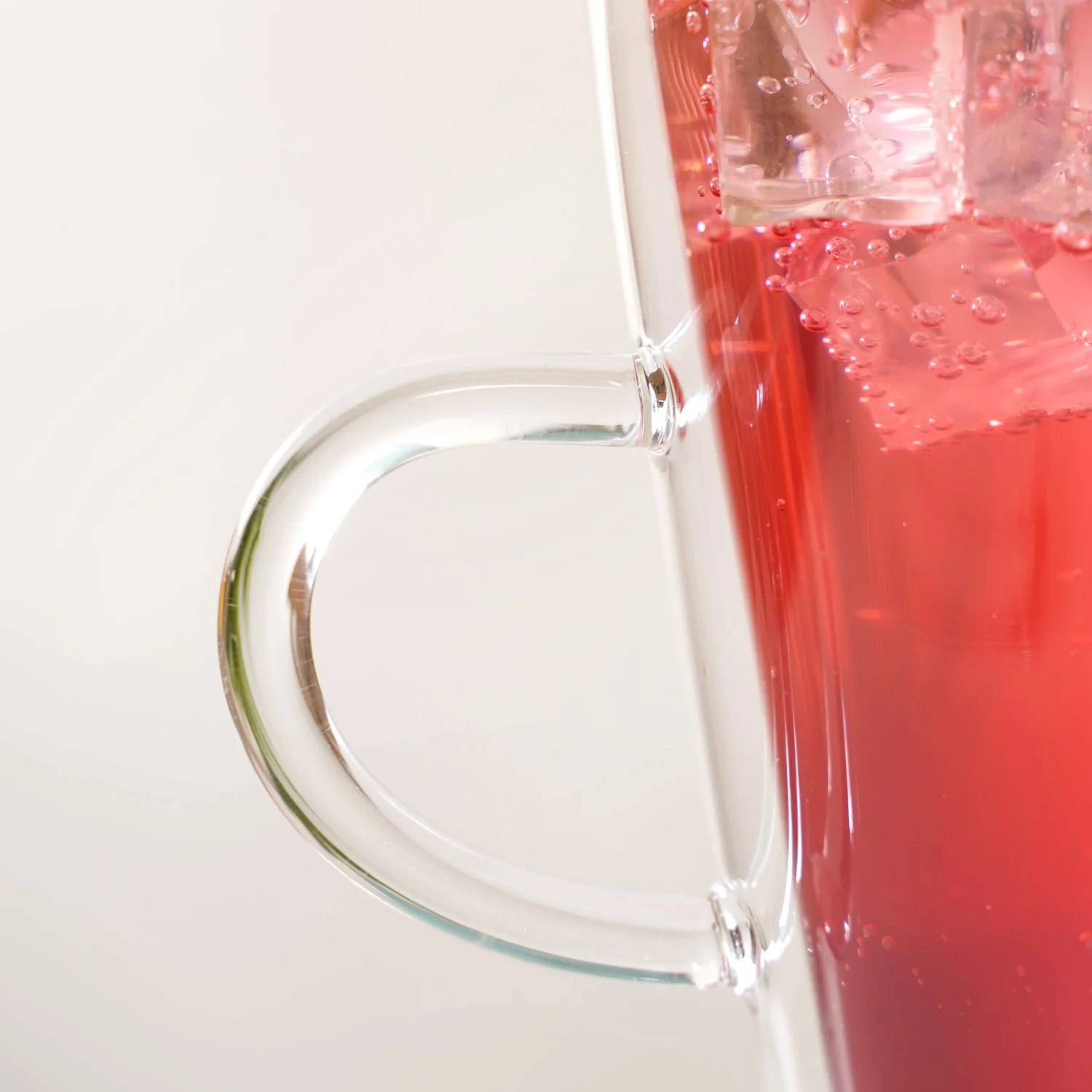 Set Of 2 Tall Double Wall Glass With Handle 250ml - Image 8