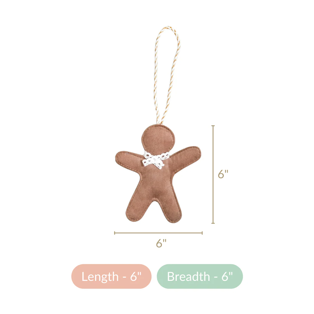 Set Of 3 Gingerbread Man Wall Hanging - Image 5