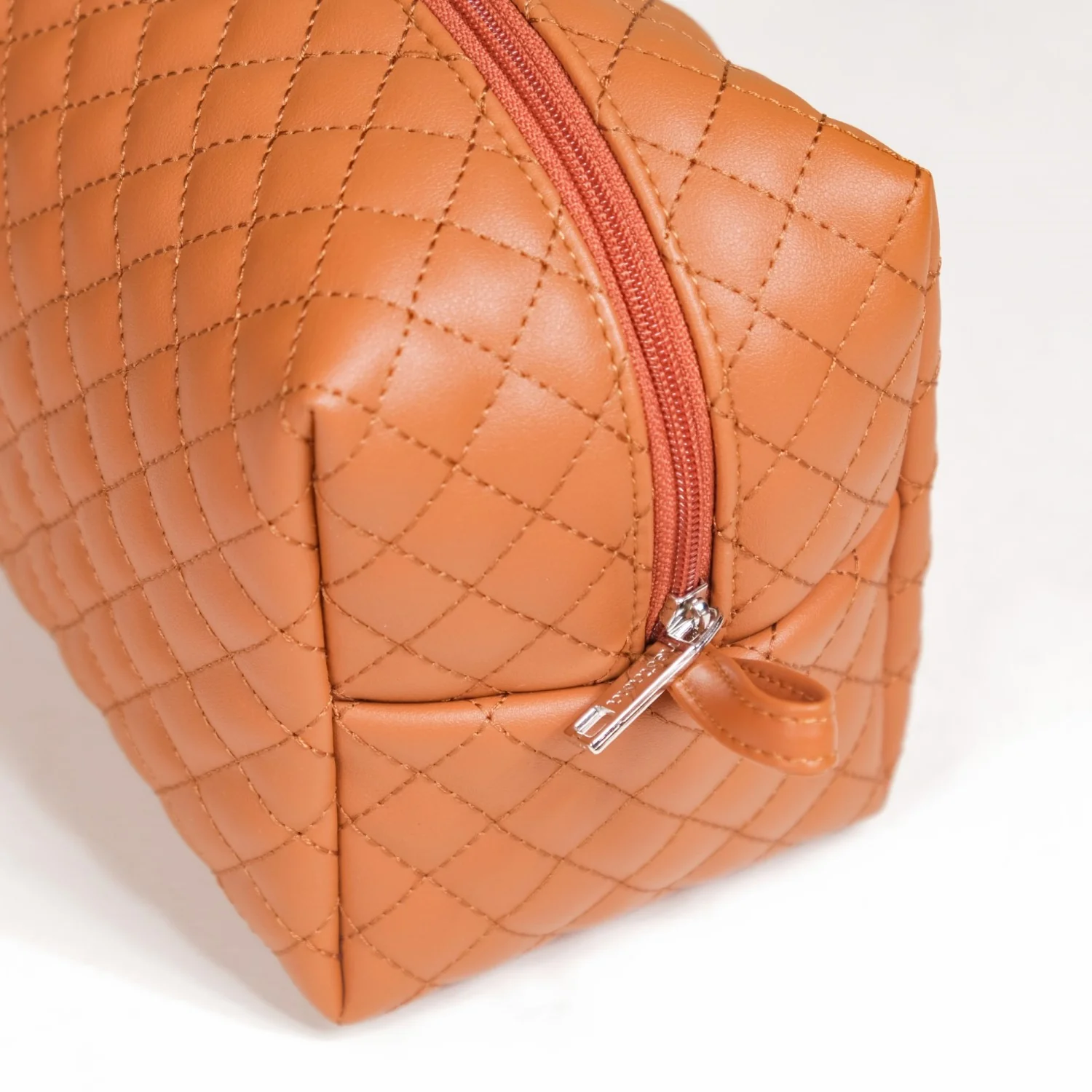 Set Of 3 Water Resistant Makeup Pouches Tan - Image 9