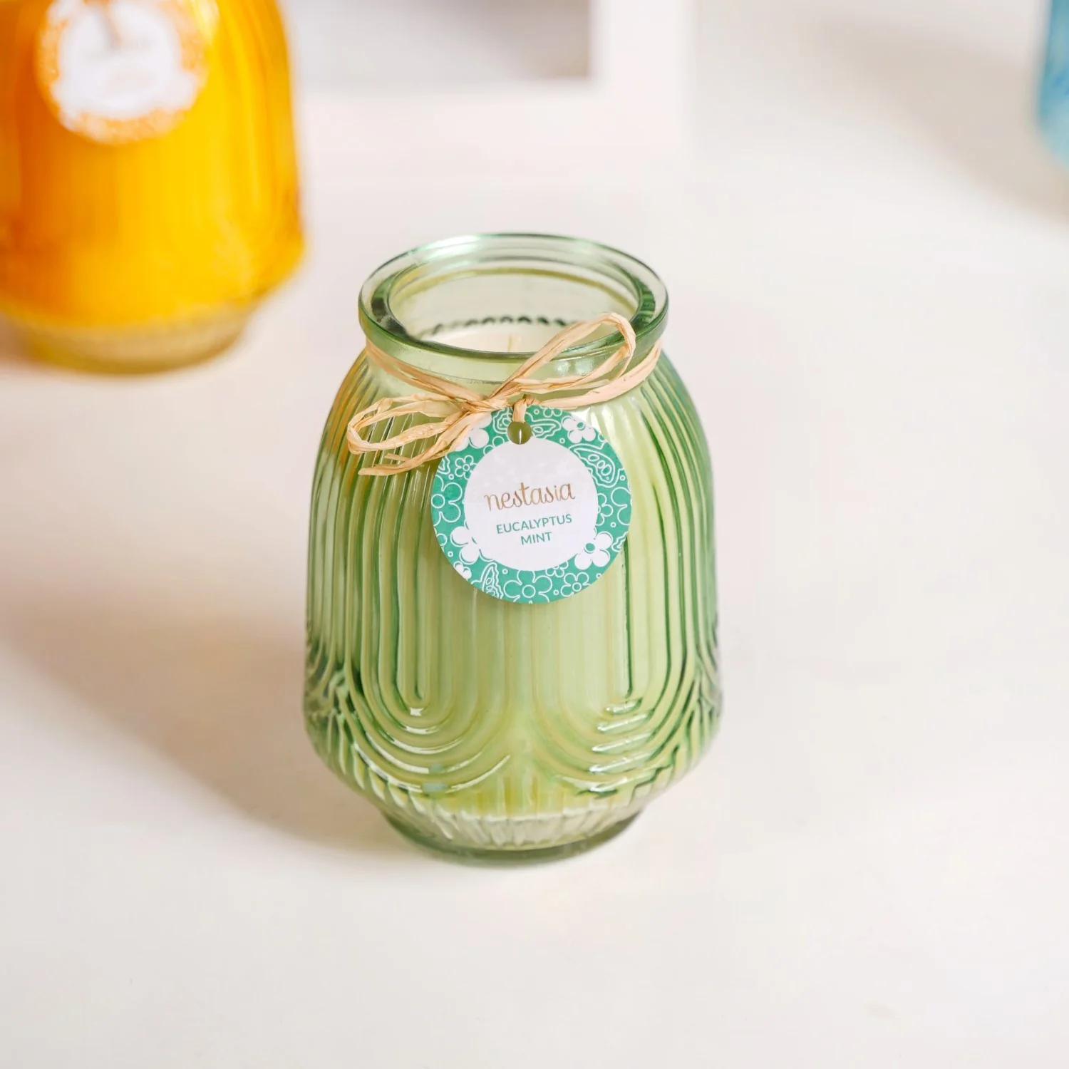 Set Of 4 Fresh Vibes Scented Candle - Image 10