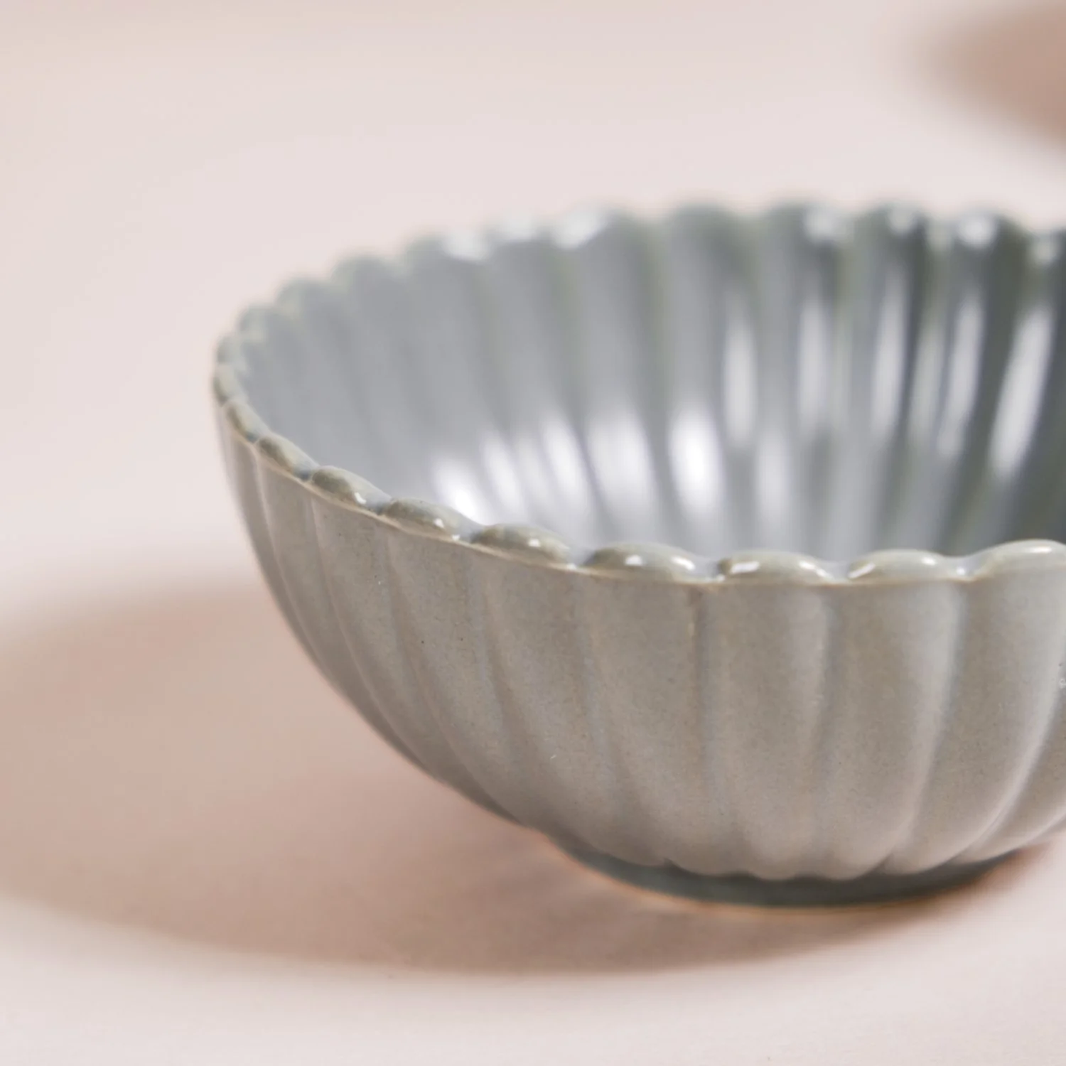 Set Of 4 Grey Scallop Side Bowls 250ml - Image 9