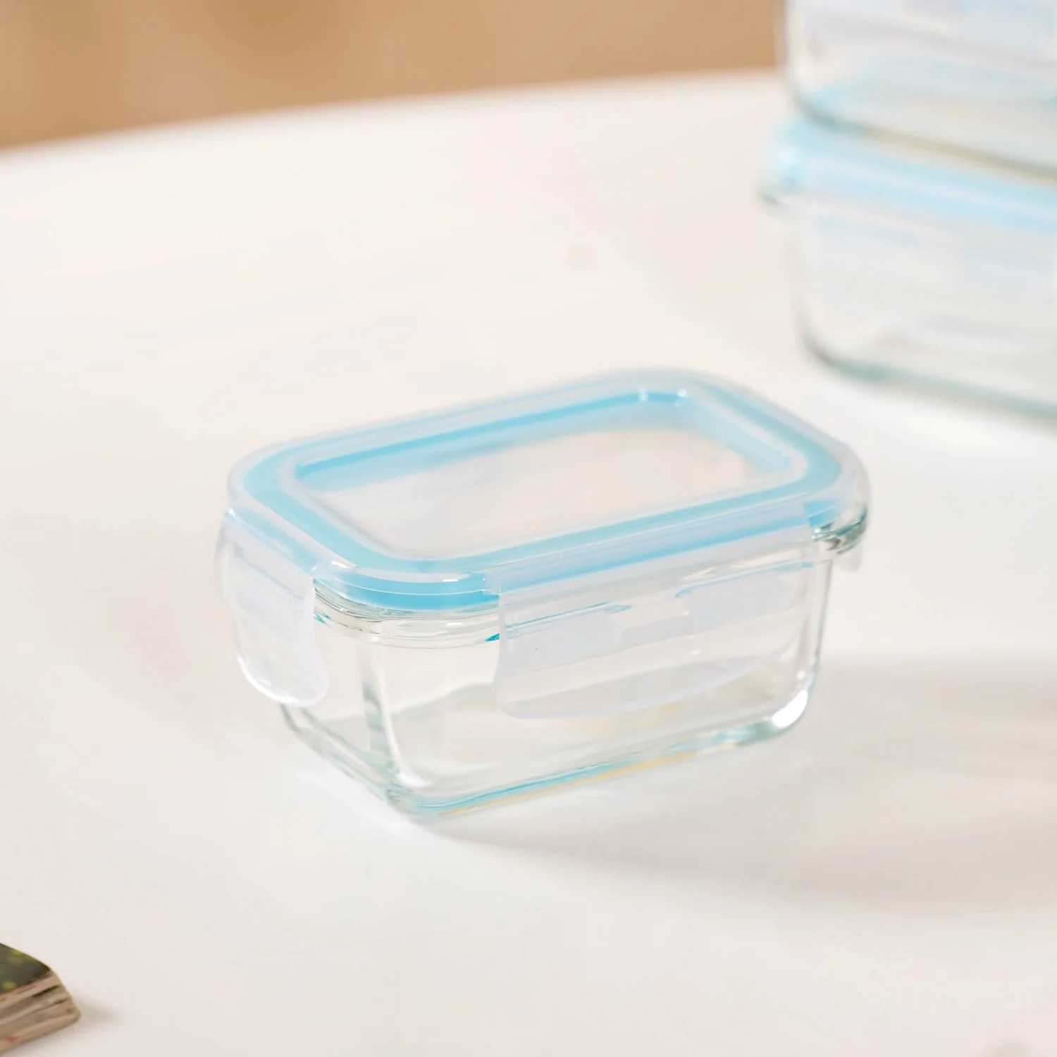 Set Of 6 Airtight Small Containers With Clip Locks 150ml - Image 7