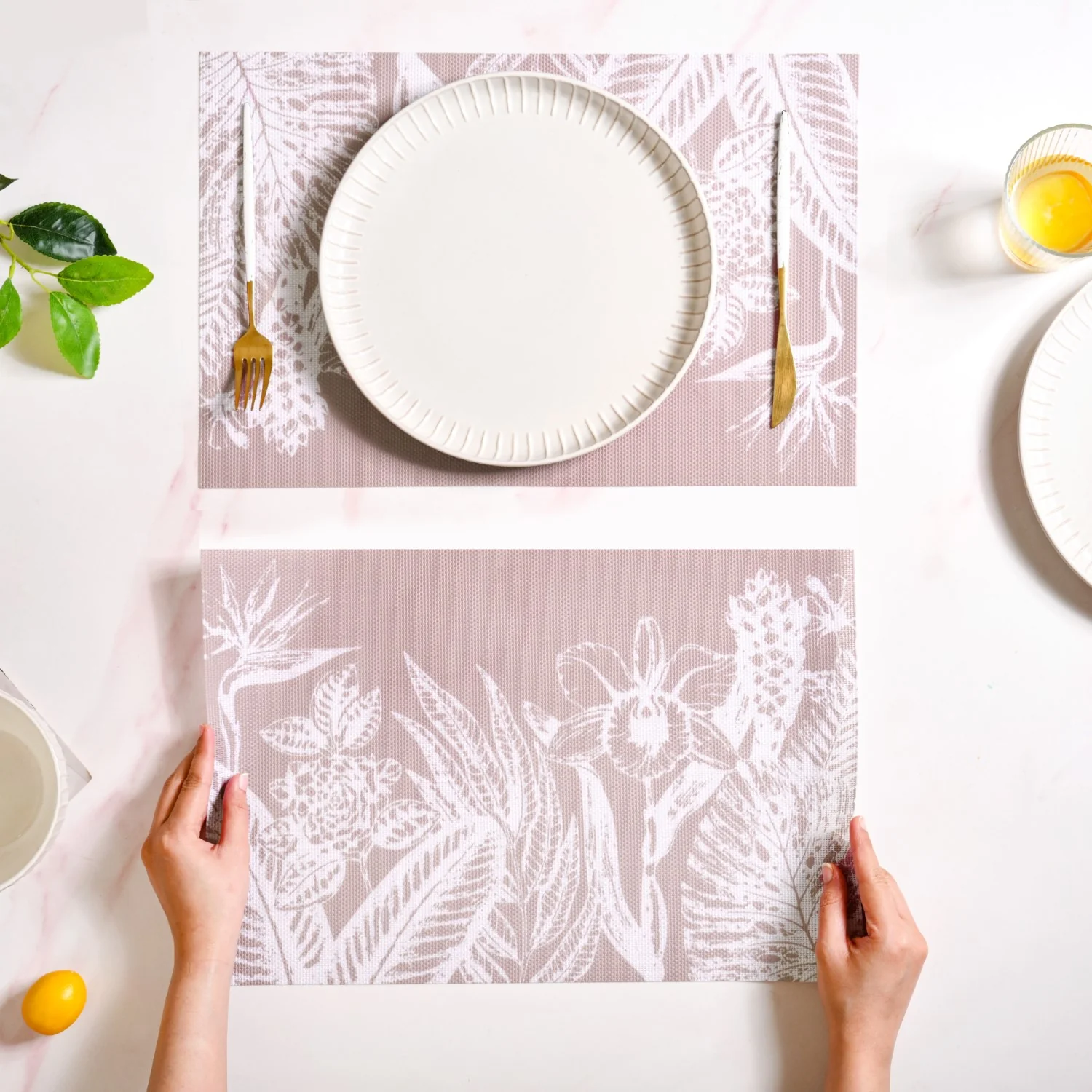 Set Of 6 Botanical Placemat - Image 3