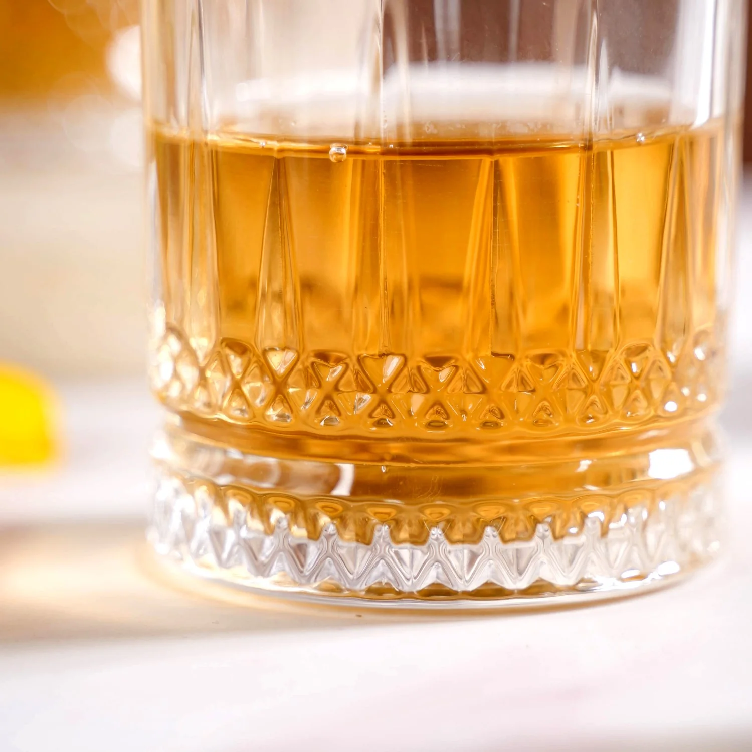Set Of 6 Premium Ribbed Whiskey Glasses 220ml - Image 4