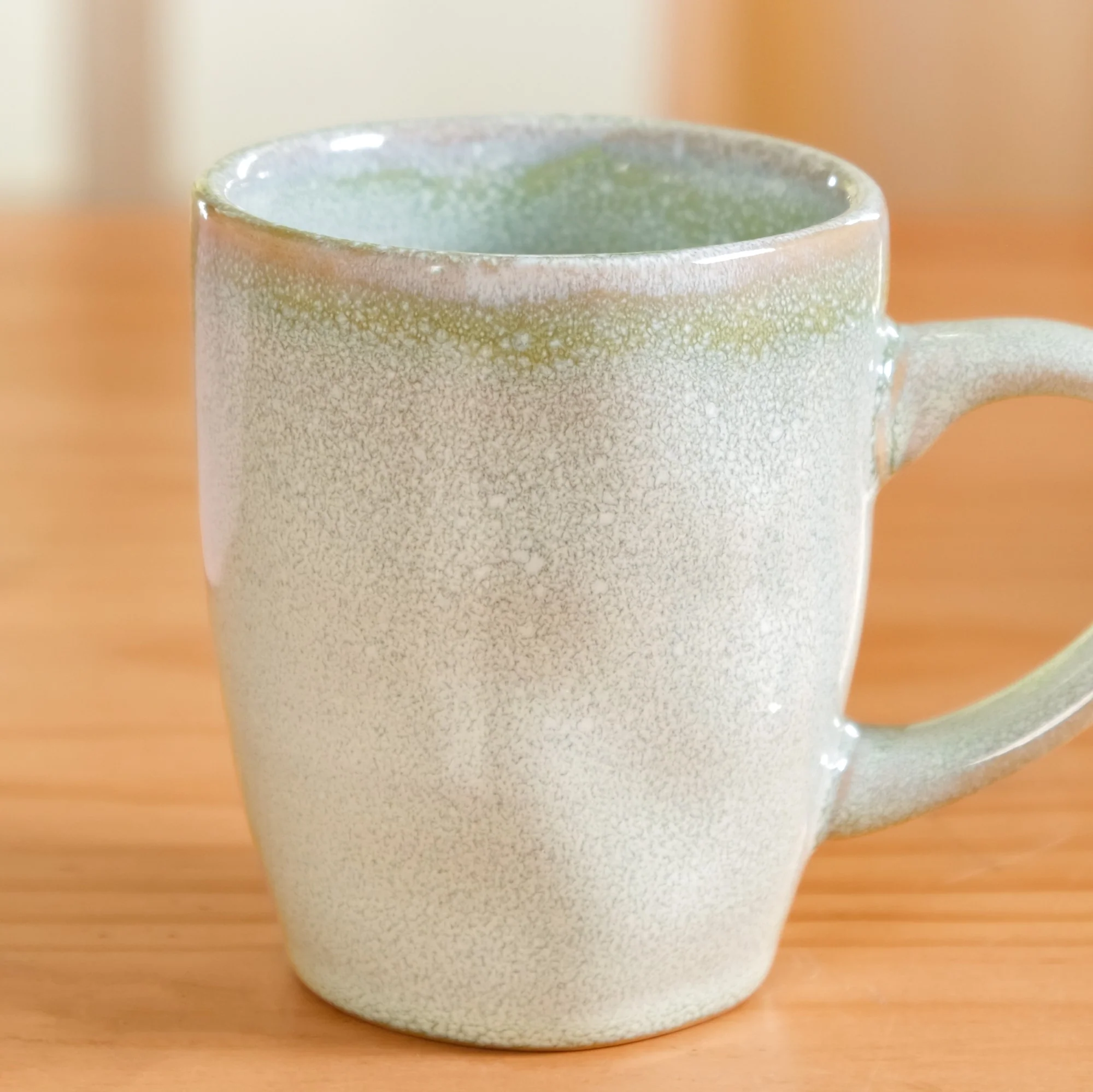 Set Of 6 Sera Light Green Ceramic Coffee Mug 250ml - Image 6