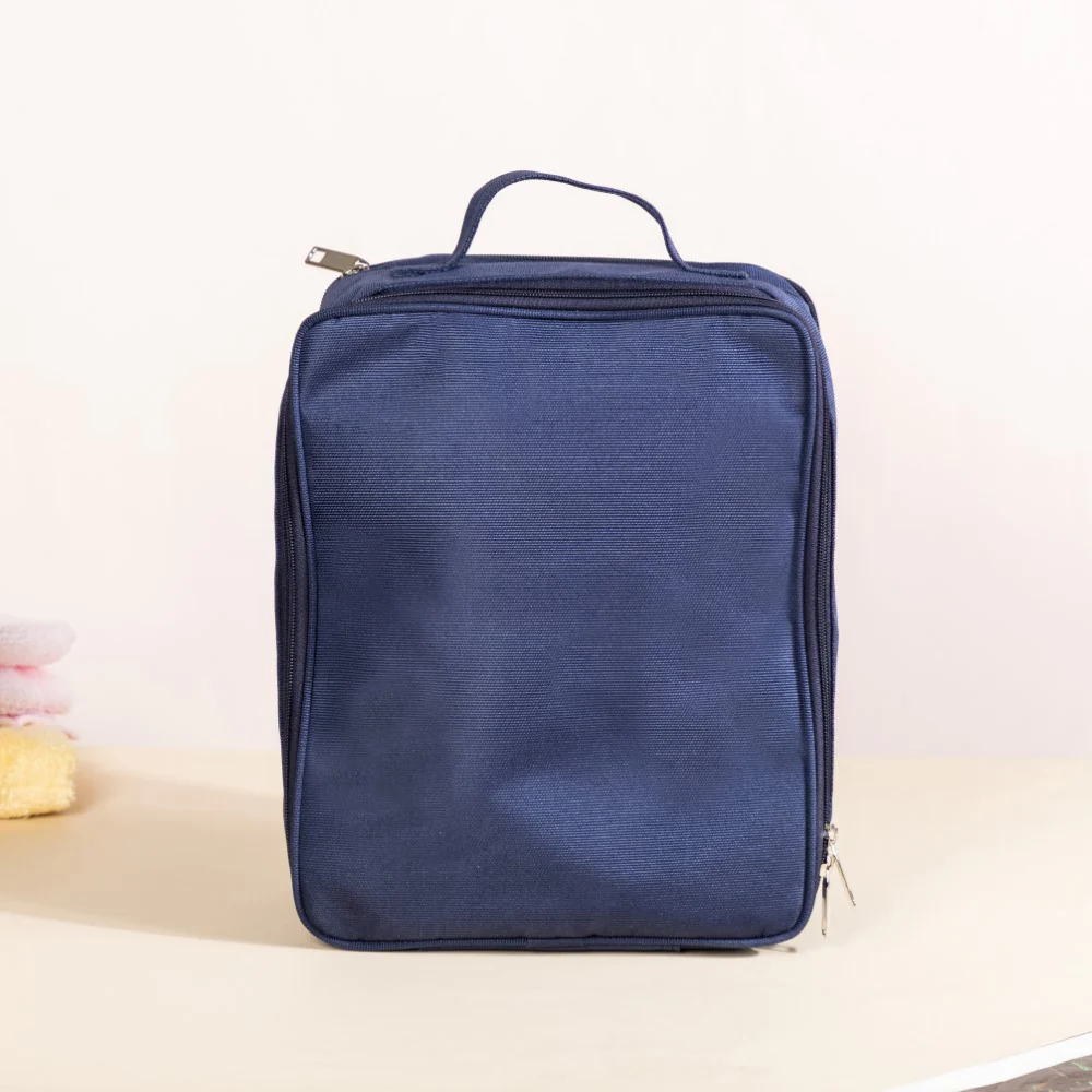 Shoe Bag Navy Blue 9x12 Inch Ultra Lightweight - Image 9