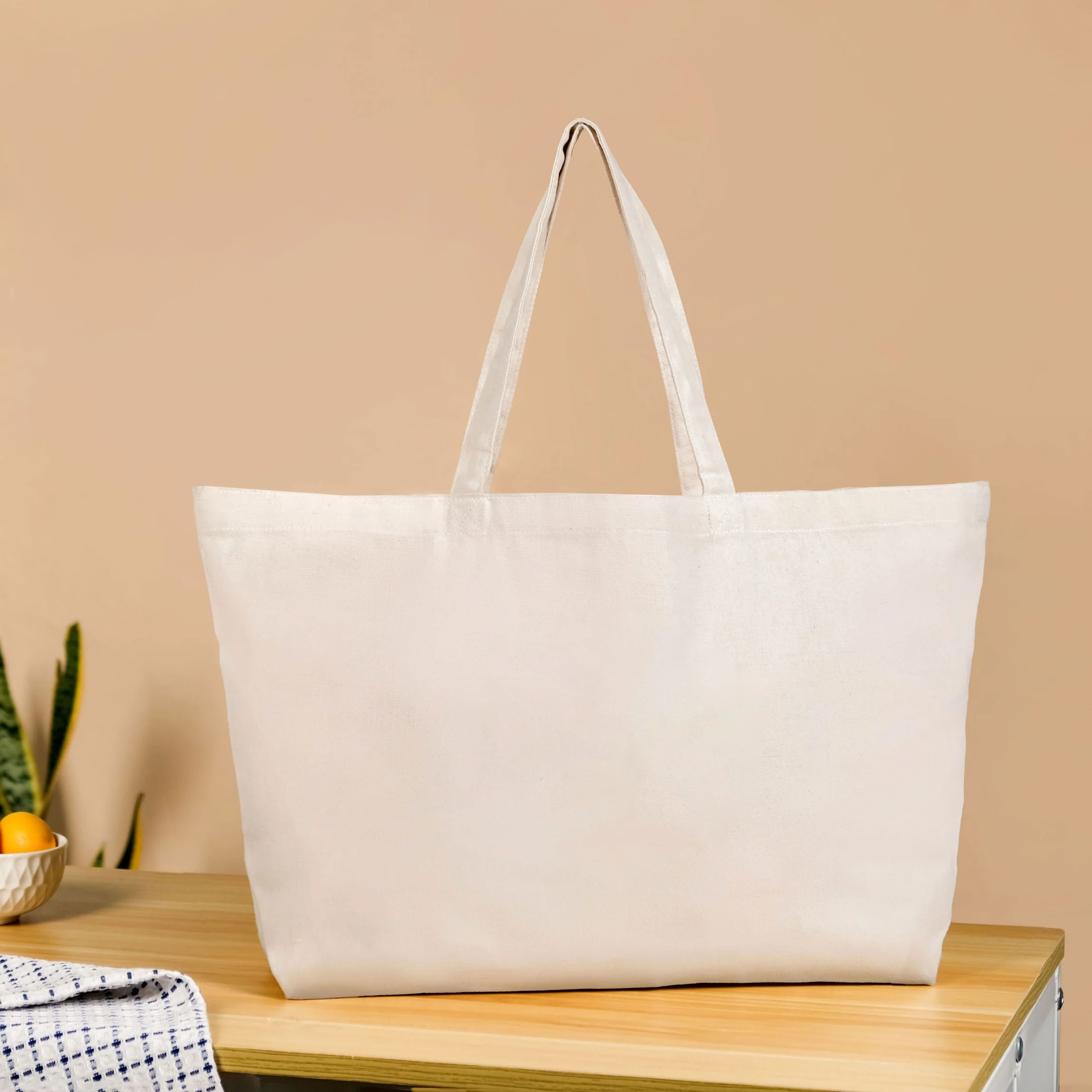 Shopping Canvas Tote Bag - Image 10