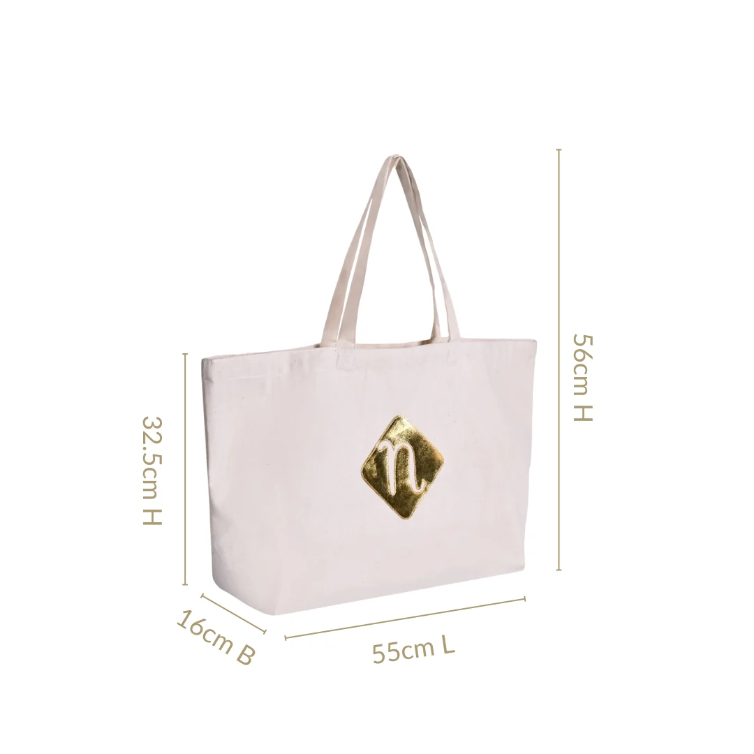 Shopping Canvas Tote Bag - Image 4