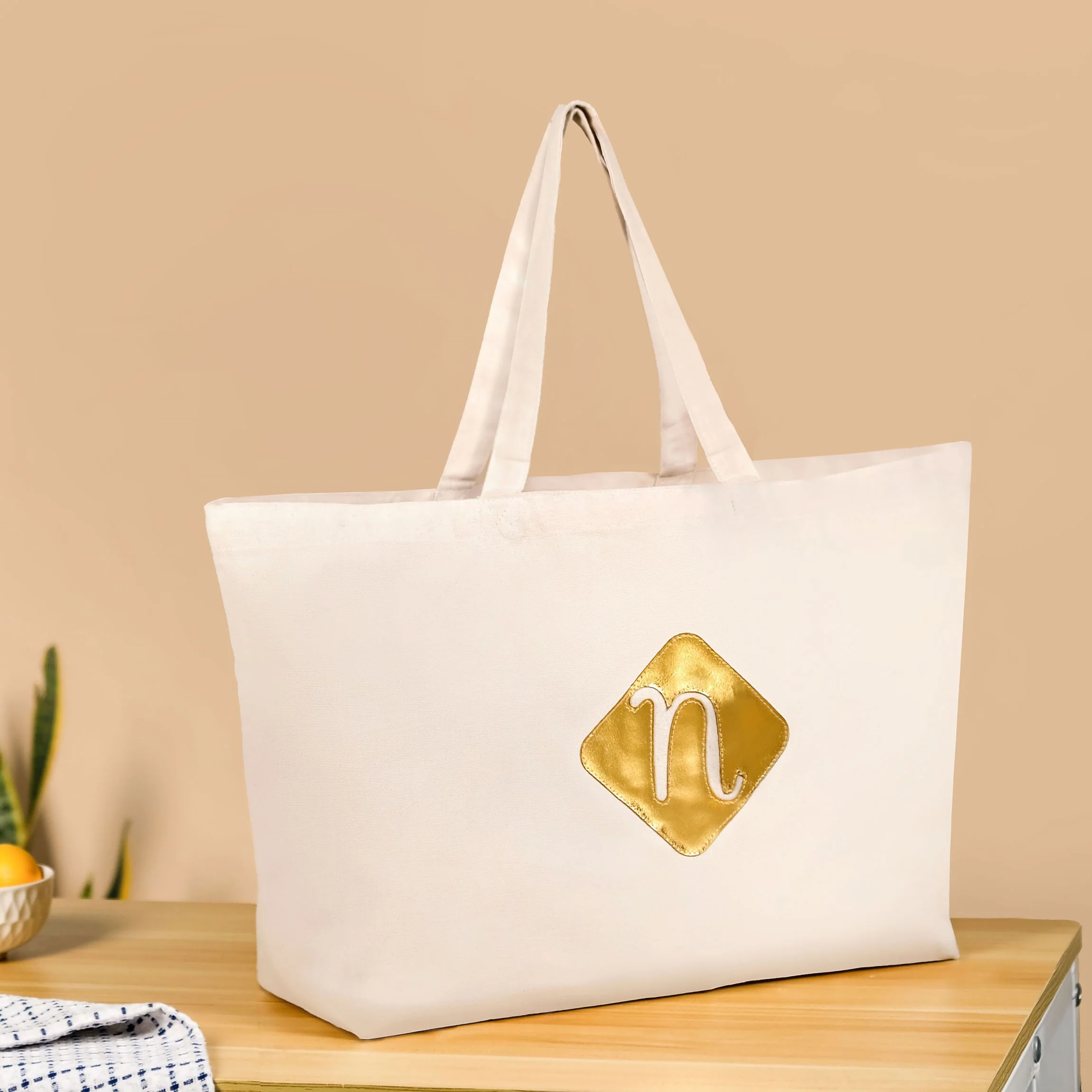 Shopping Canvas Tote Bag - Image 7