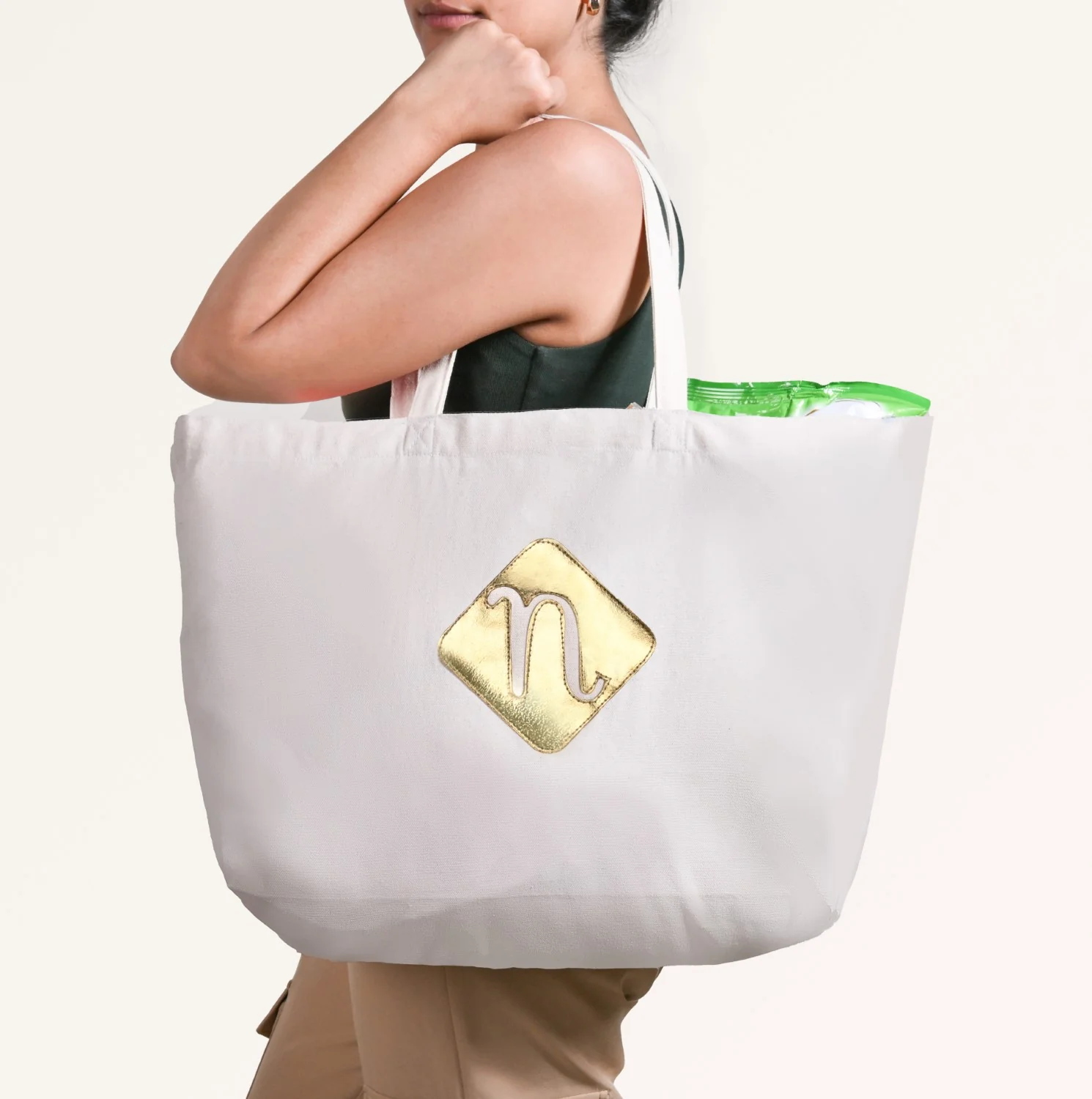 Shopping Canvas Tote Bag - Image 8
