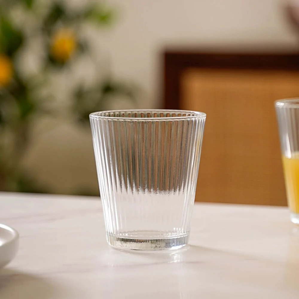 Short Striped Glassware Set of 6 - Image 7