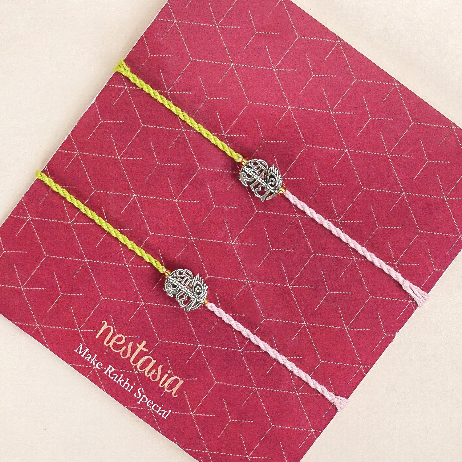 Shri Radha Rakhi Gift Set - Image 6