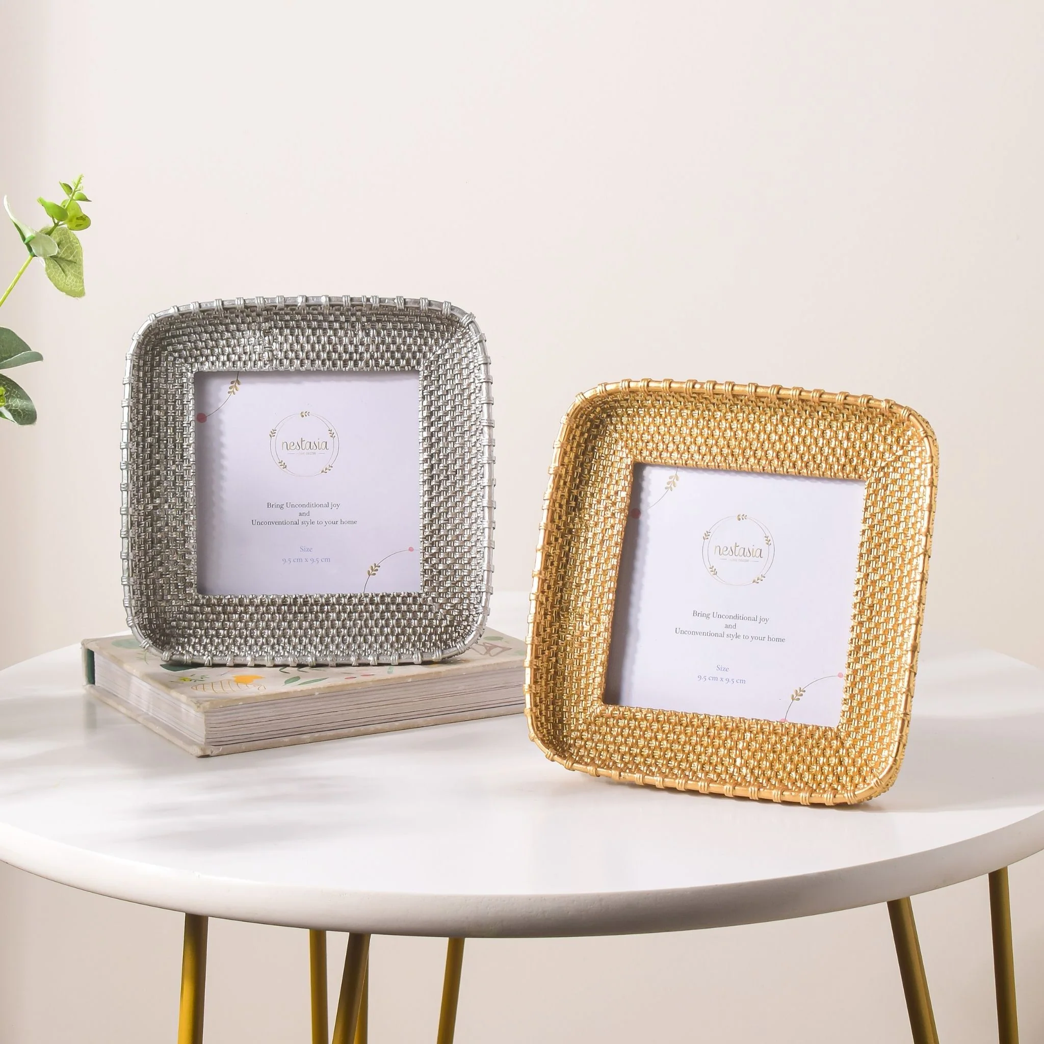 Silver Glam Square Photo Frame - Image 5