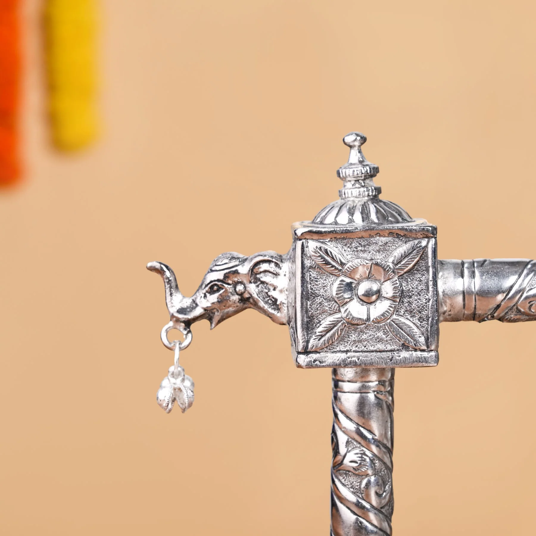 Silver Jhula For Laddu Gopal - Image 8