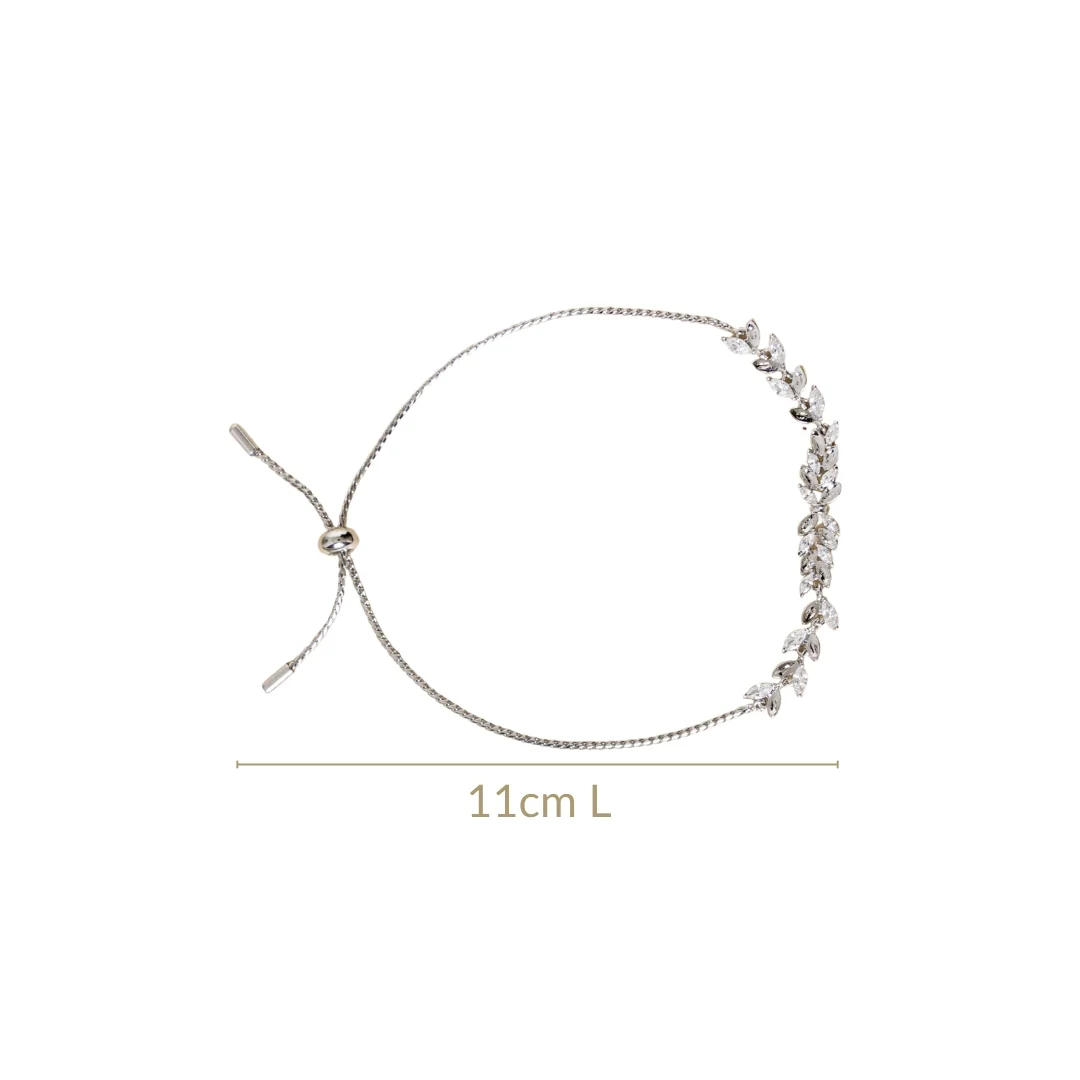 Silver Leafline Bracelet - Image 3