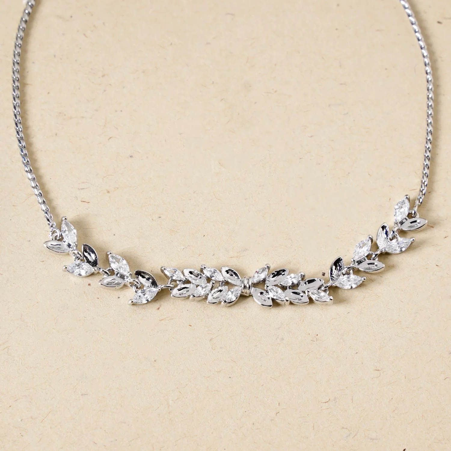Silver Leafline Bracelet - Image 5