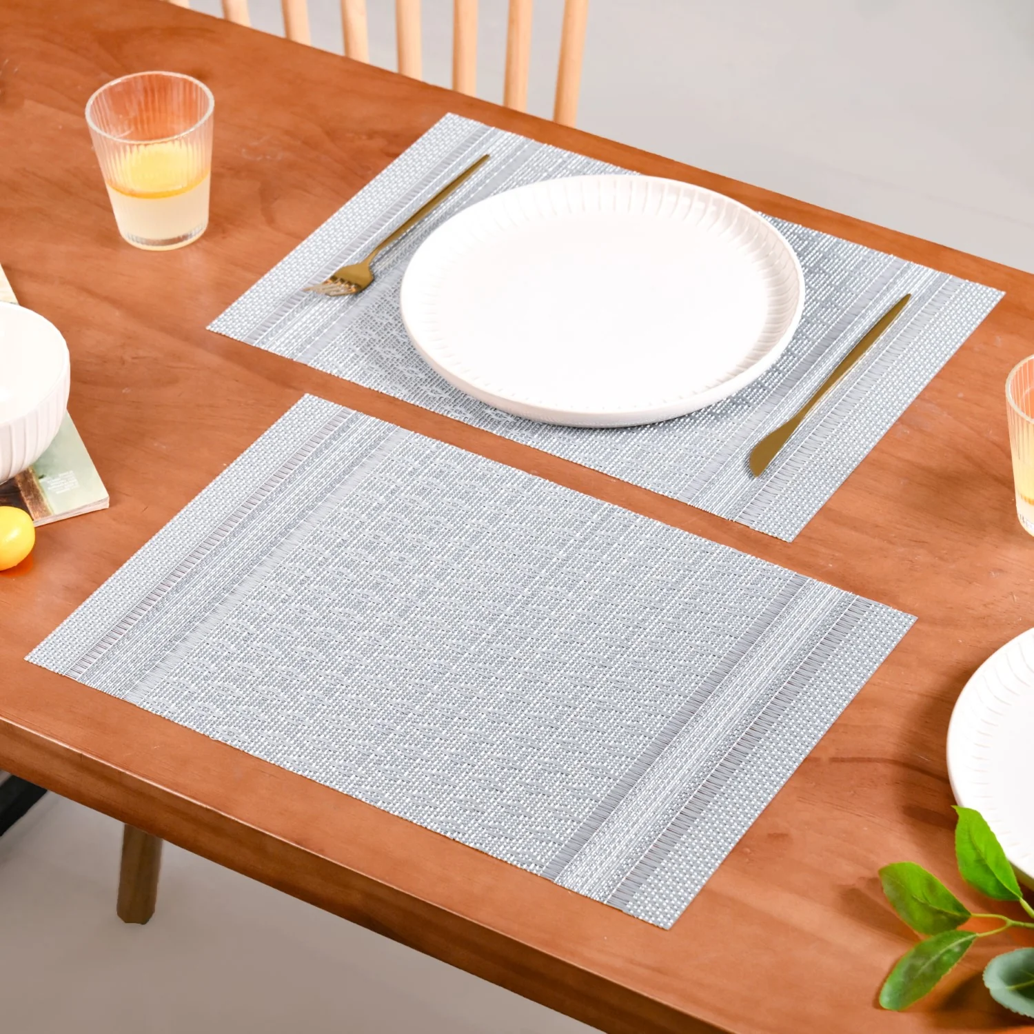 Silver Lining Placemat Set Of 6 - Image 8
