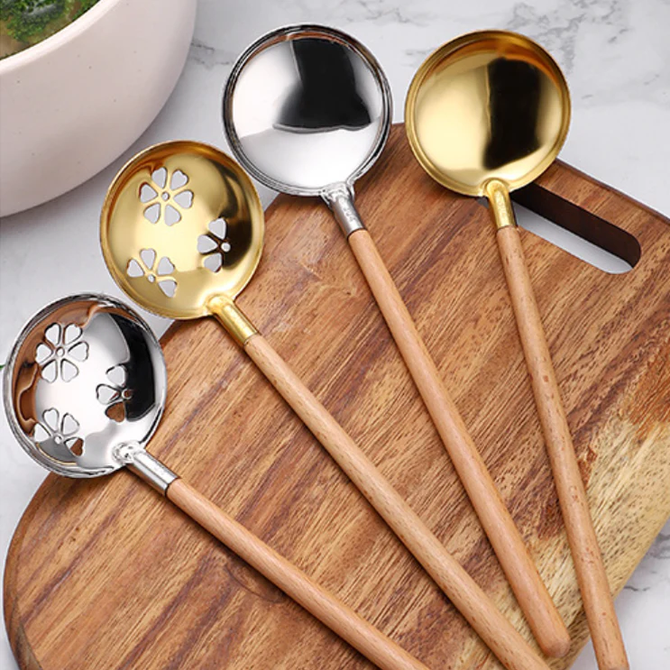Silver Serving Spoon Set - Image 6