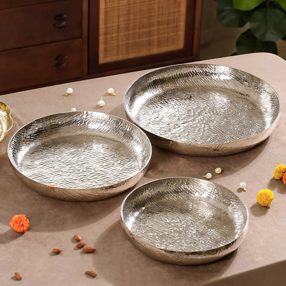 Silver Urli Set Of 3 - Image 11