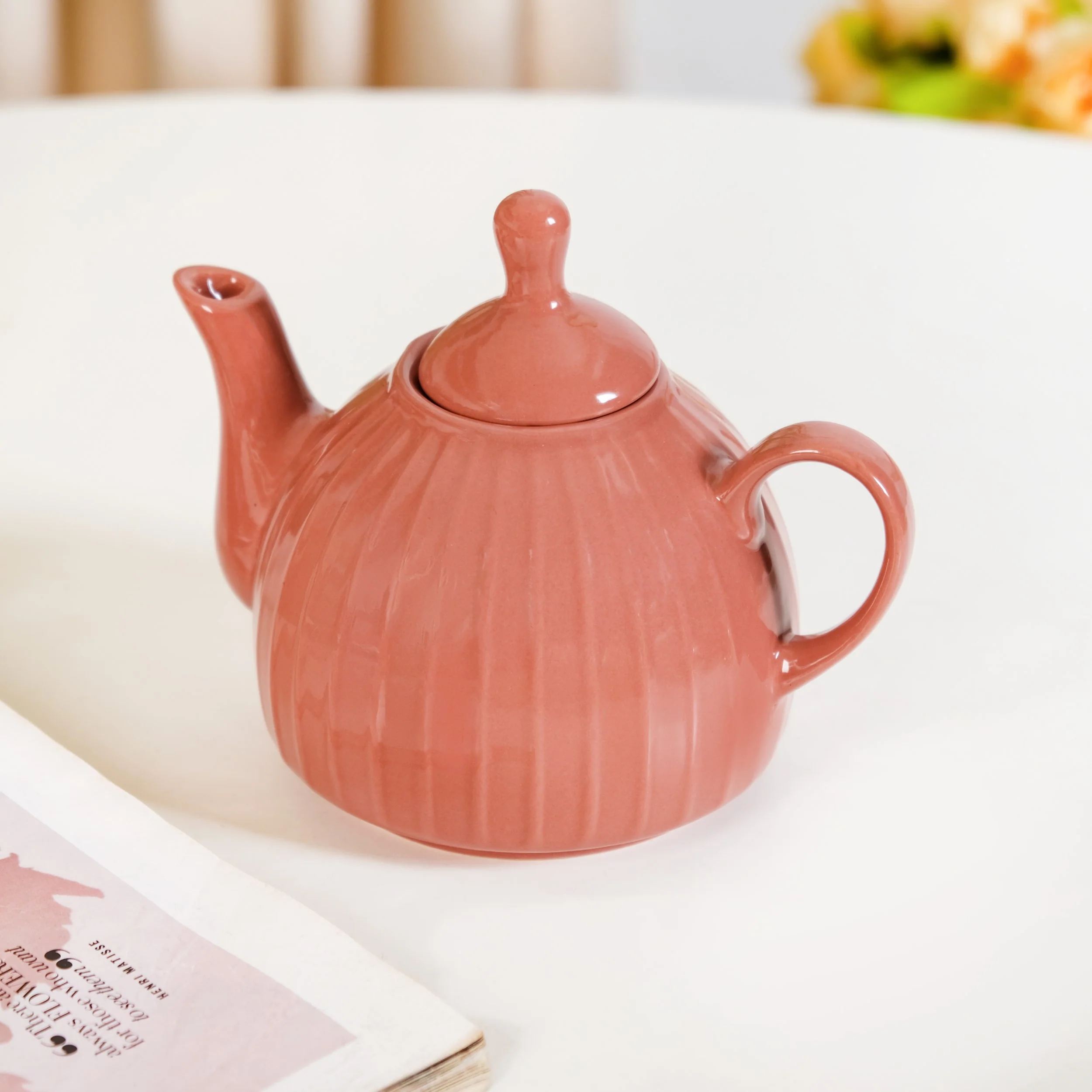 Single Serve Ambrosia Ceramic Tea Set - Image 7
