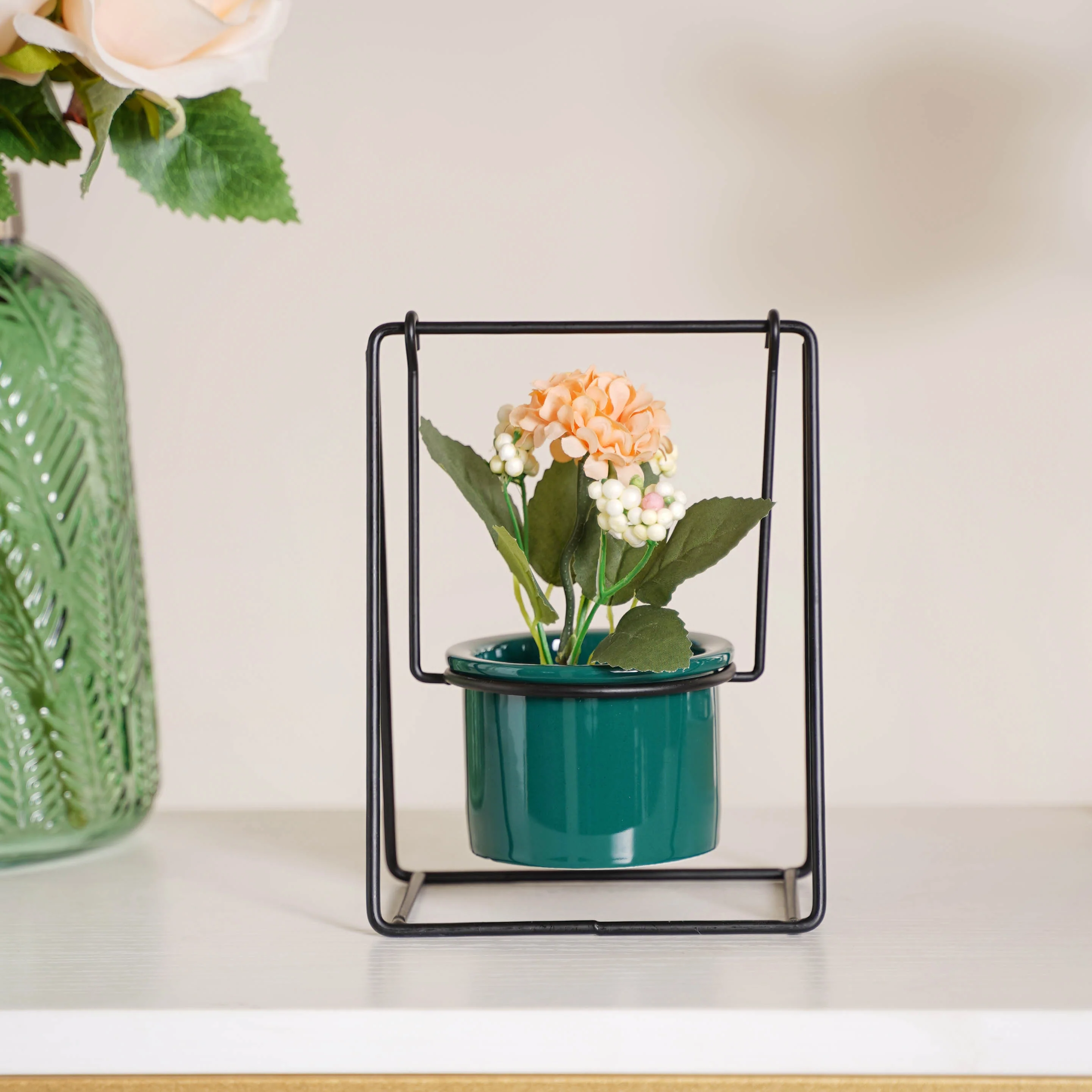 Single Swing Ceramic Flowering Pot - Image 8