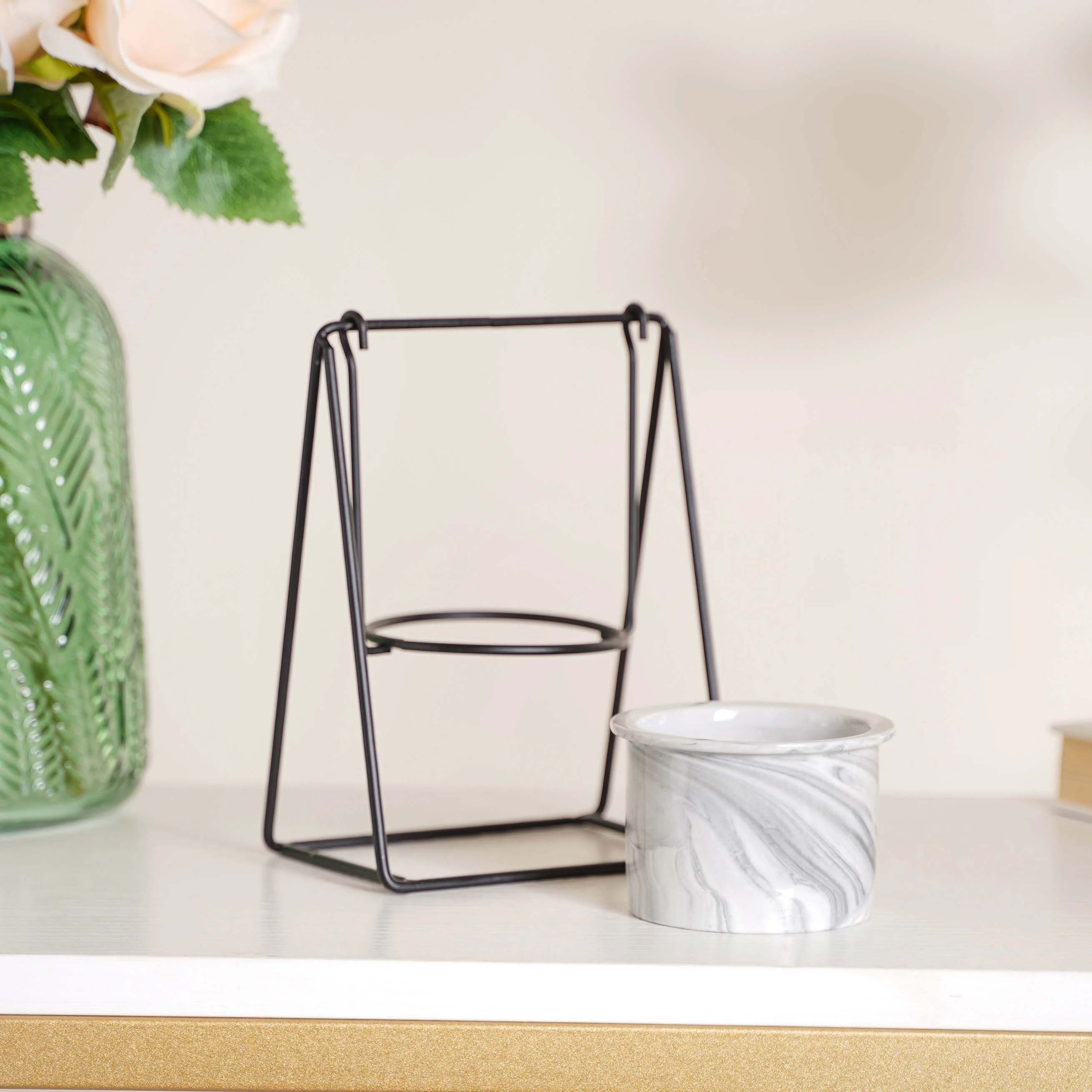 Single Swing Ceramic Flowering Pot - Image 9