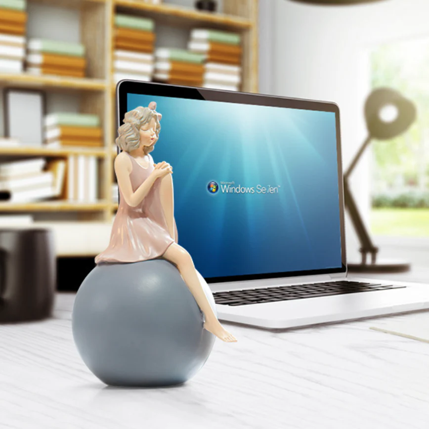 Sitting Girl Decor - Image 12