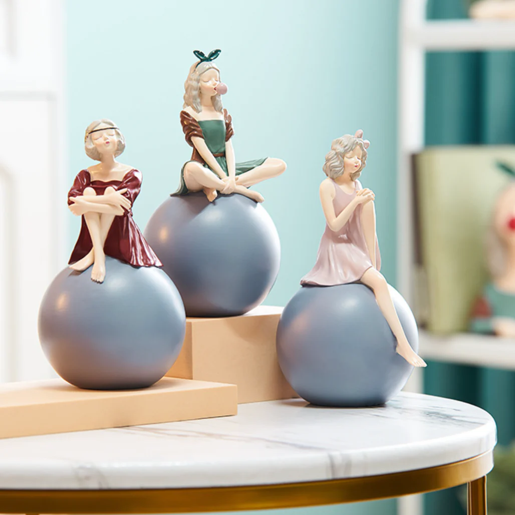 Sitting Girl Decor - Image 4