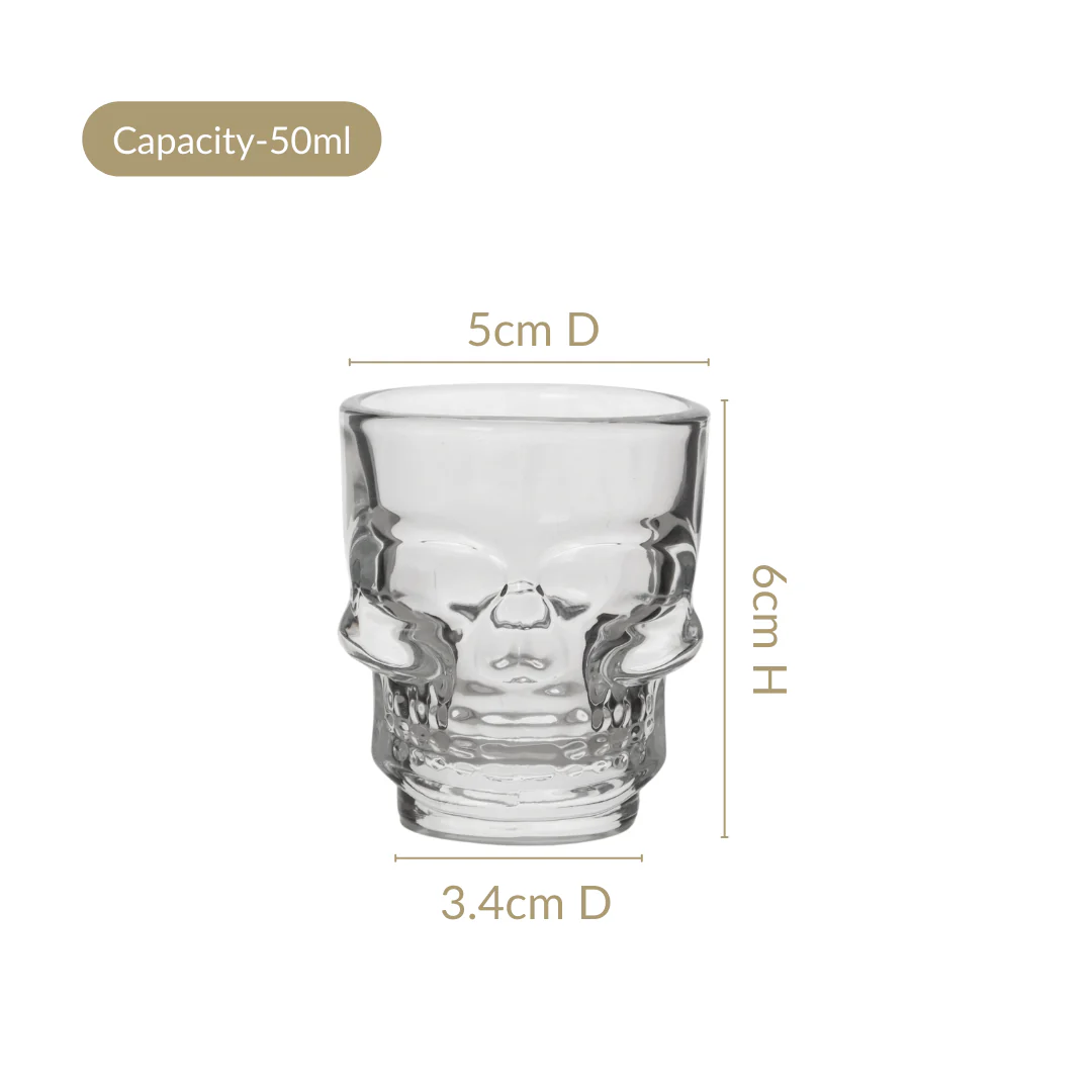 Skull Shot Glass Set Of 9 50ml - Image 4
