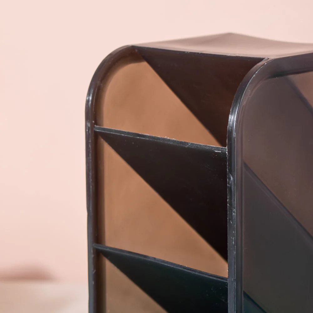 Slanting Desk Organiser Black Set Of 2 - Image 10