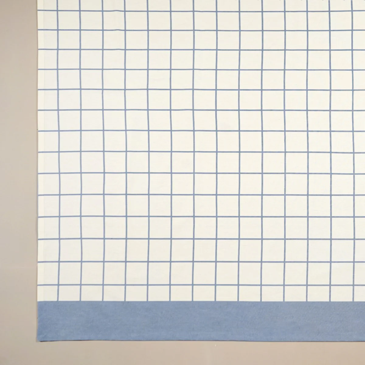 Slate Blue Pure Cotton 8 Seater Tablecloth 274x152cm - Image 7