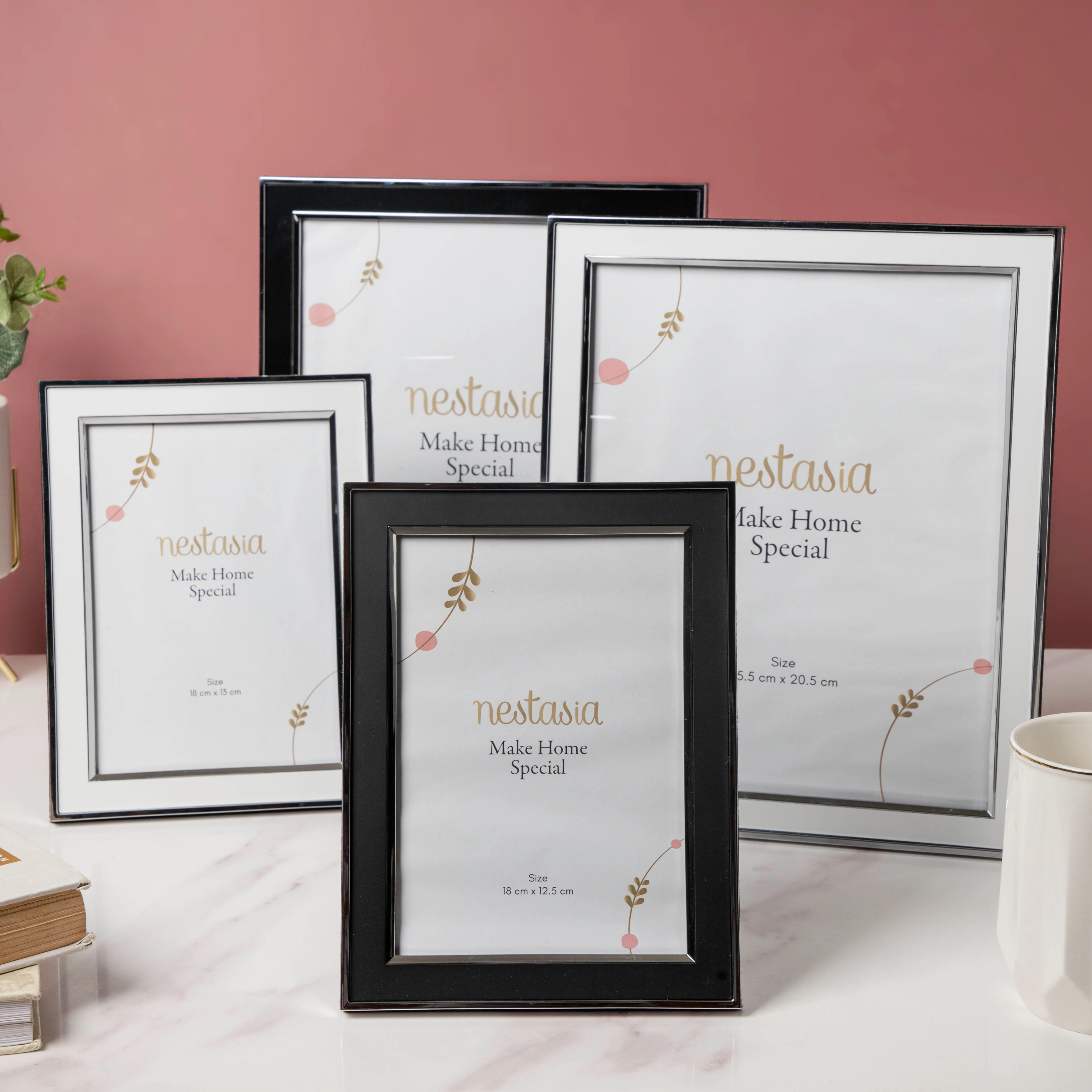 Sleek Black Photo Frame 8 Inch - Image 6
