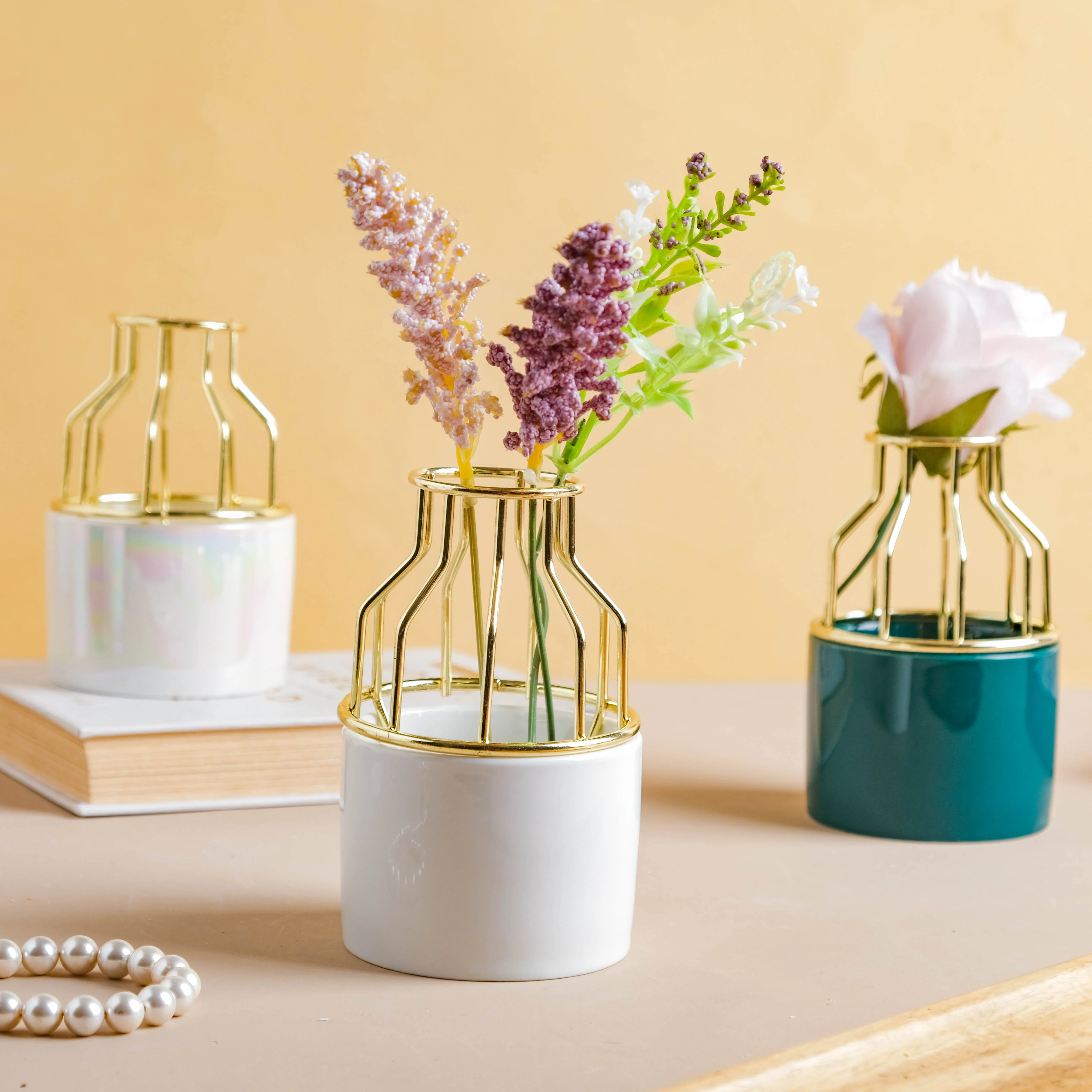 Small Ceramic Pot for Plants - Image 5