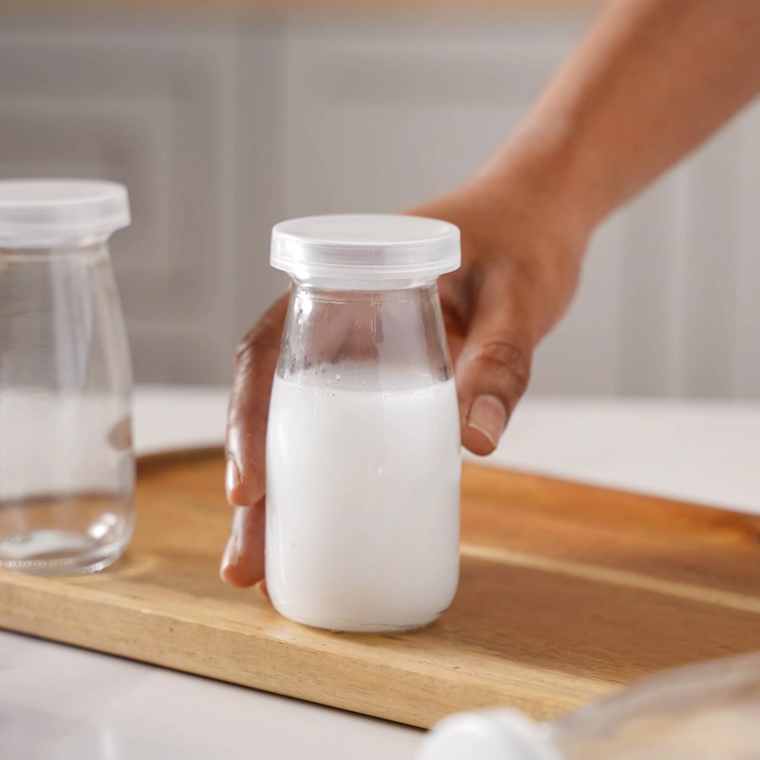 Small Glass Storage Container Set of 6 - Image 3