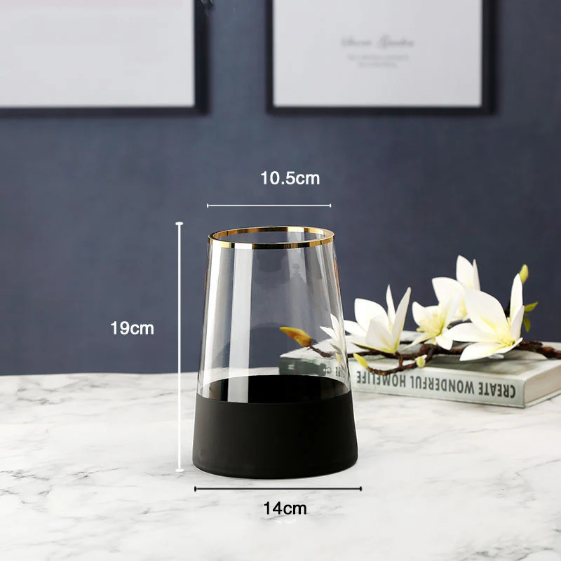 Small Modern Glass Vase - Image 5
