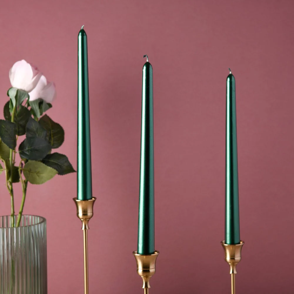 Smooth Taper Candle Set of 4 - Image 4