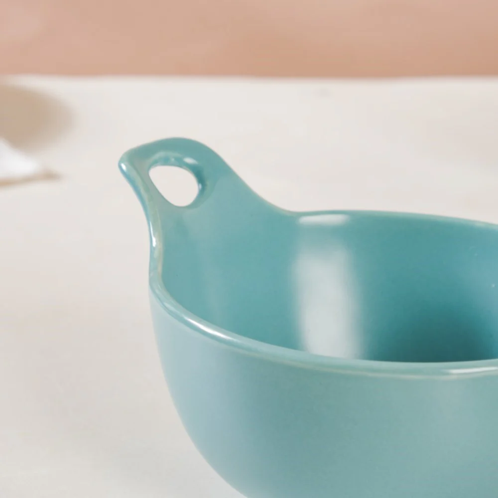 Snack Bowl With Handle Blue Set Of 2 230ml - Image 6