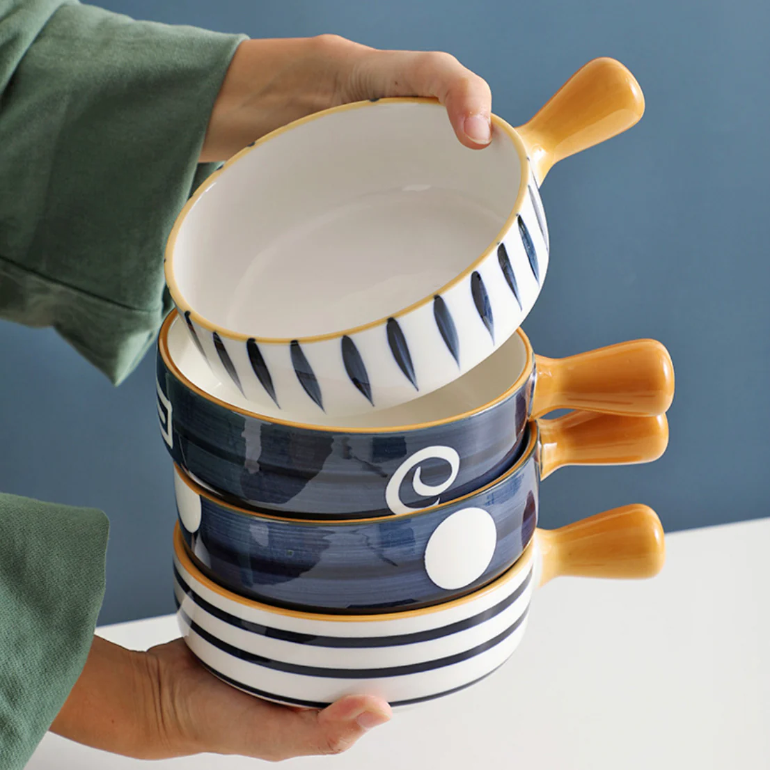 Snack Bowl With Handle Nitori - Image 3