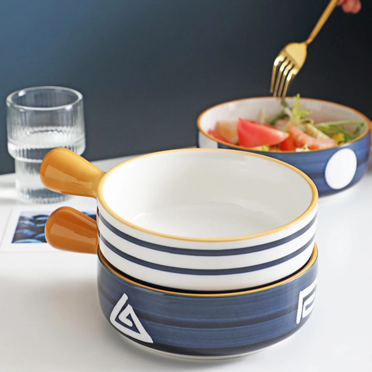Snack Bowl With Handle Nitori - Image 4