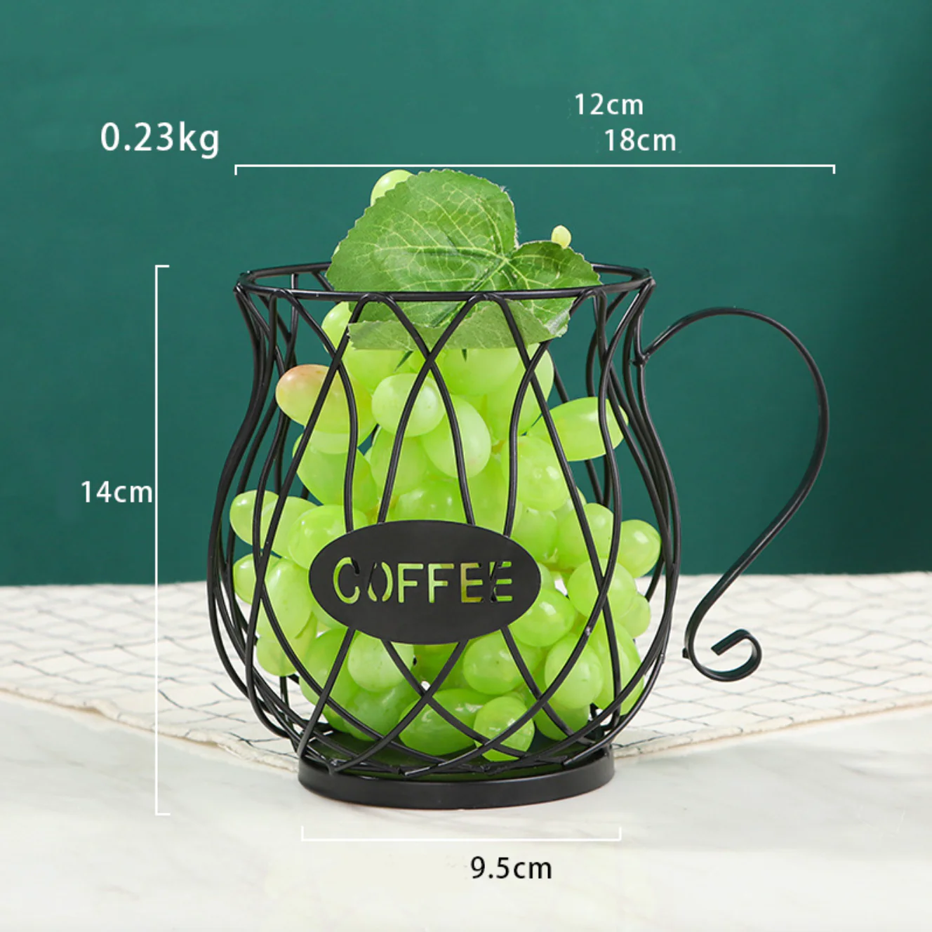 Snacks Basket - Black - Image 4