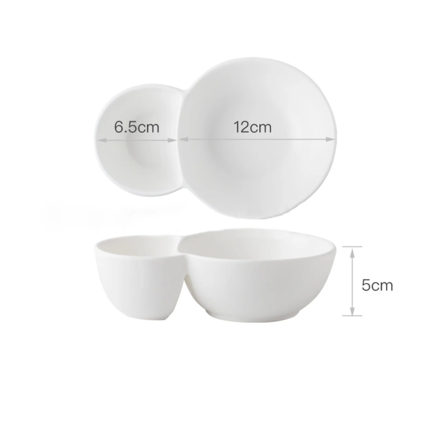 Snacks Bowl White - Image 2