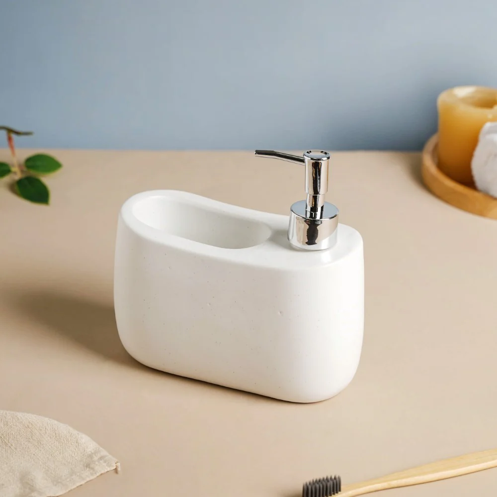 Soap Dispenser With Built-In Brush Holder 950 ml - Image 3