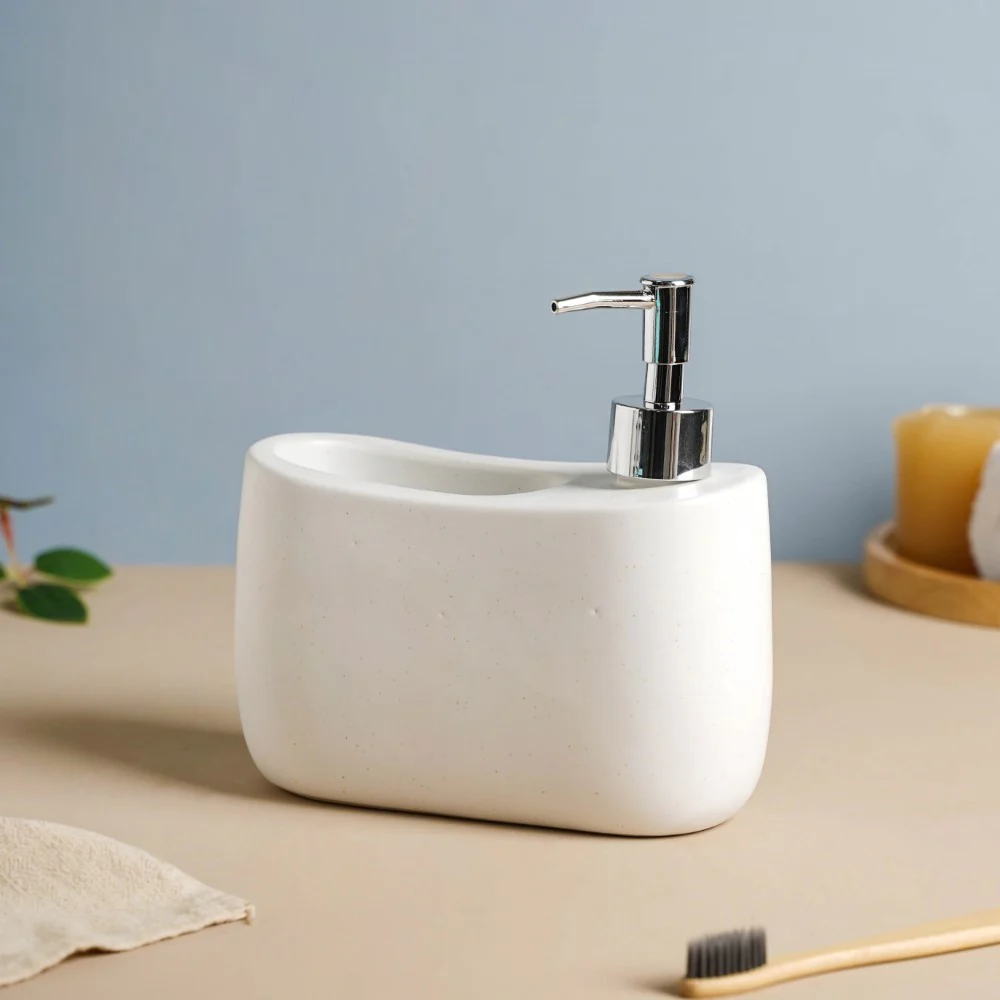 Soap Dispenser With Built-In Brush Holder 950 ml - Image 6