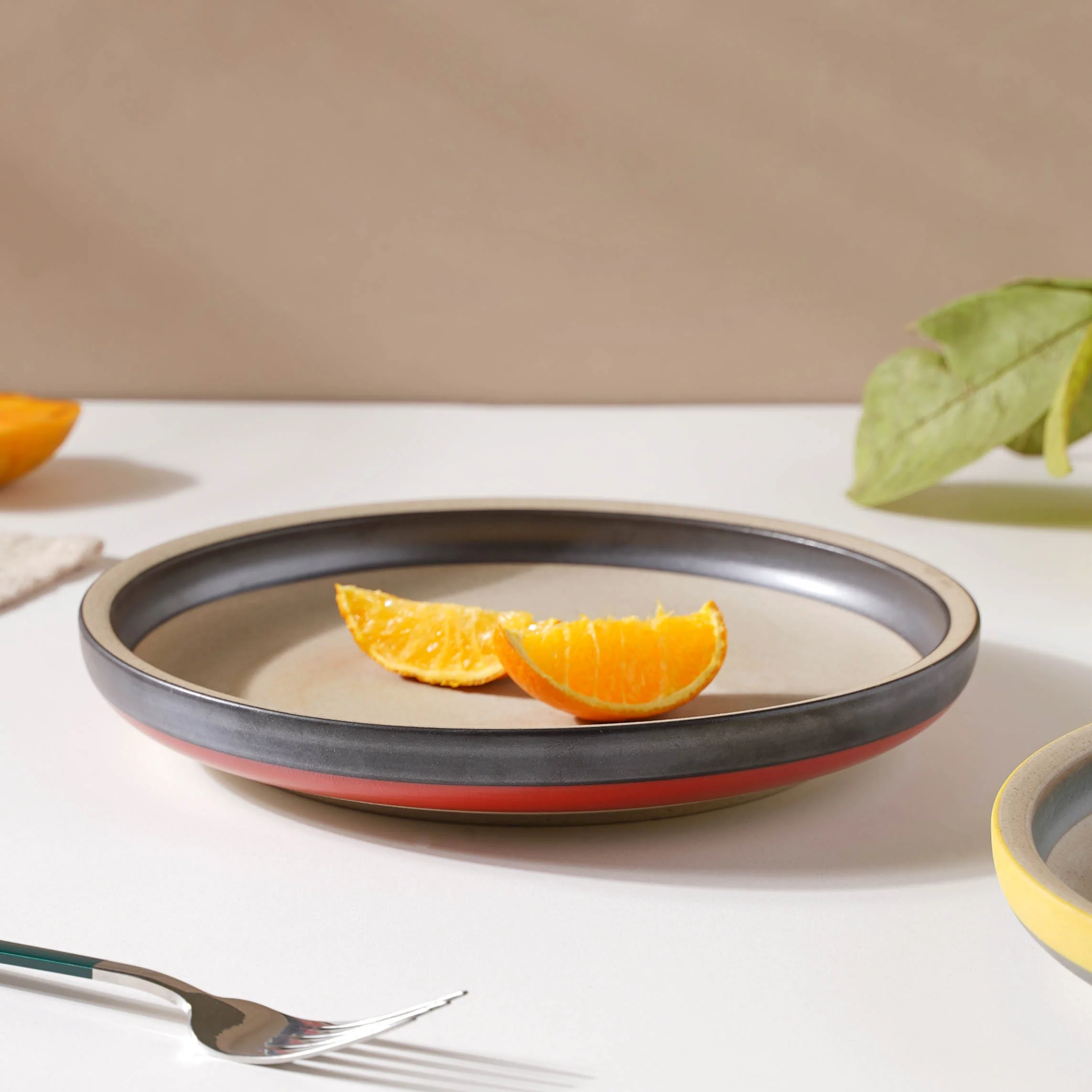 Soboku Red Snack Plate 8 Inch - Image 7