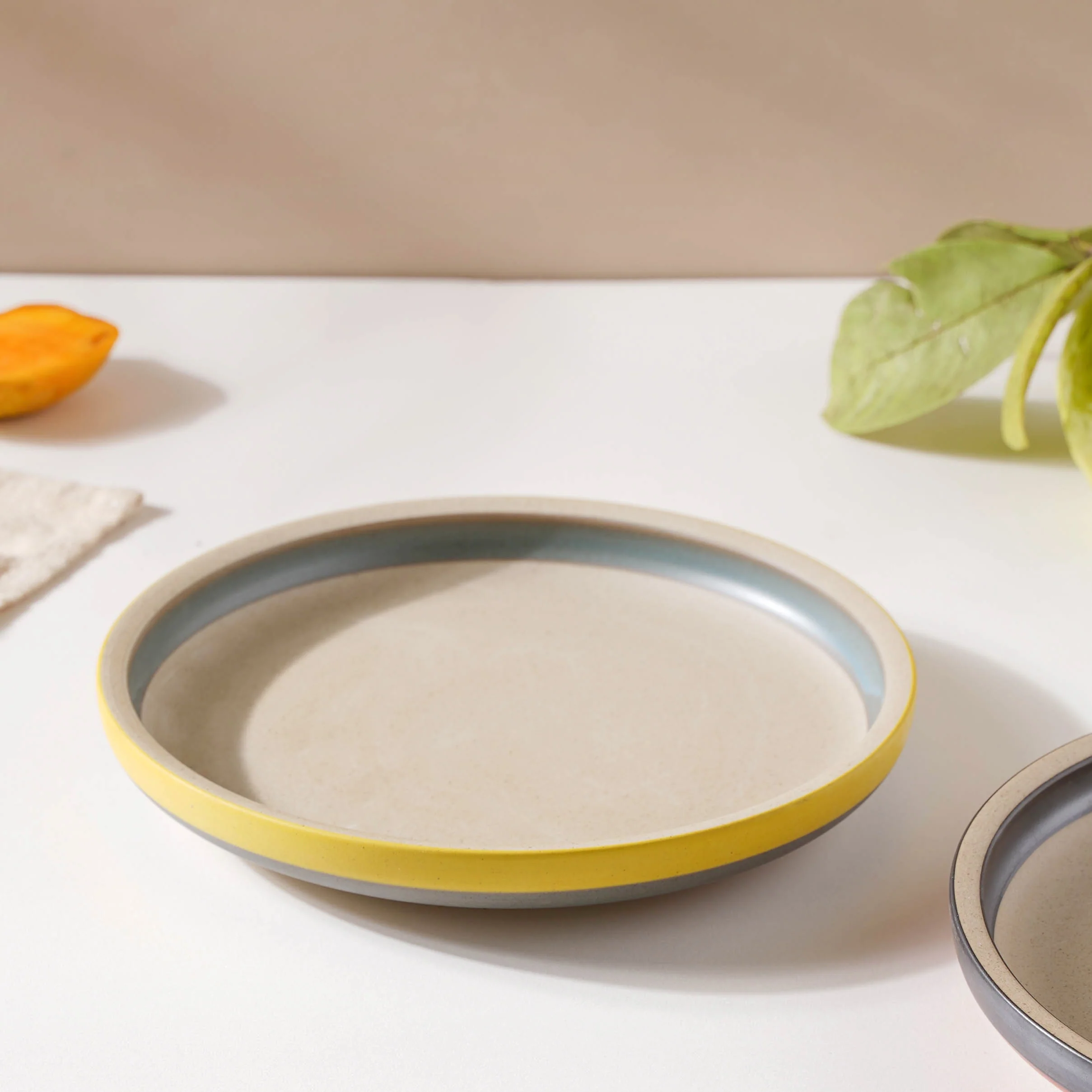 Soboku Yellow Snack Plate 8 Inch - Image 6