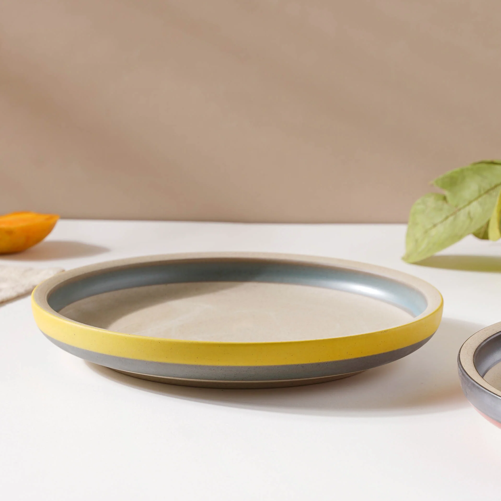 Soboku Yellow Snack Plate 8 Inch - Image 9