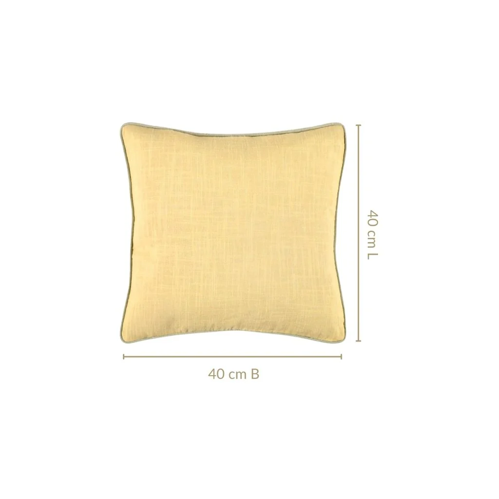 Soft Sunshine Cotton Cushion Covers Set Of 2 - Image 3
